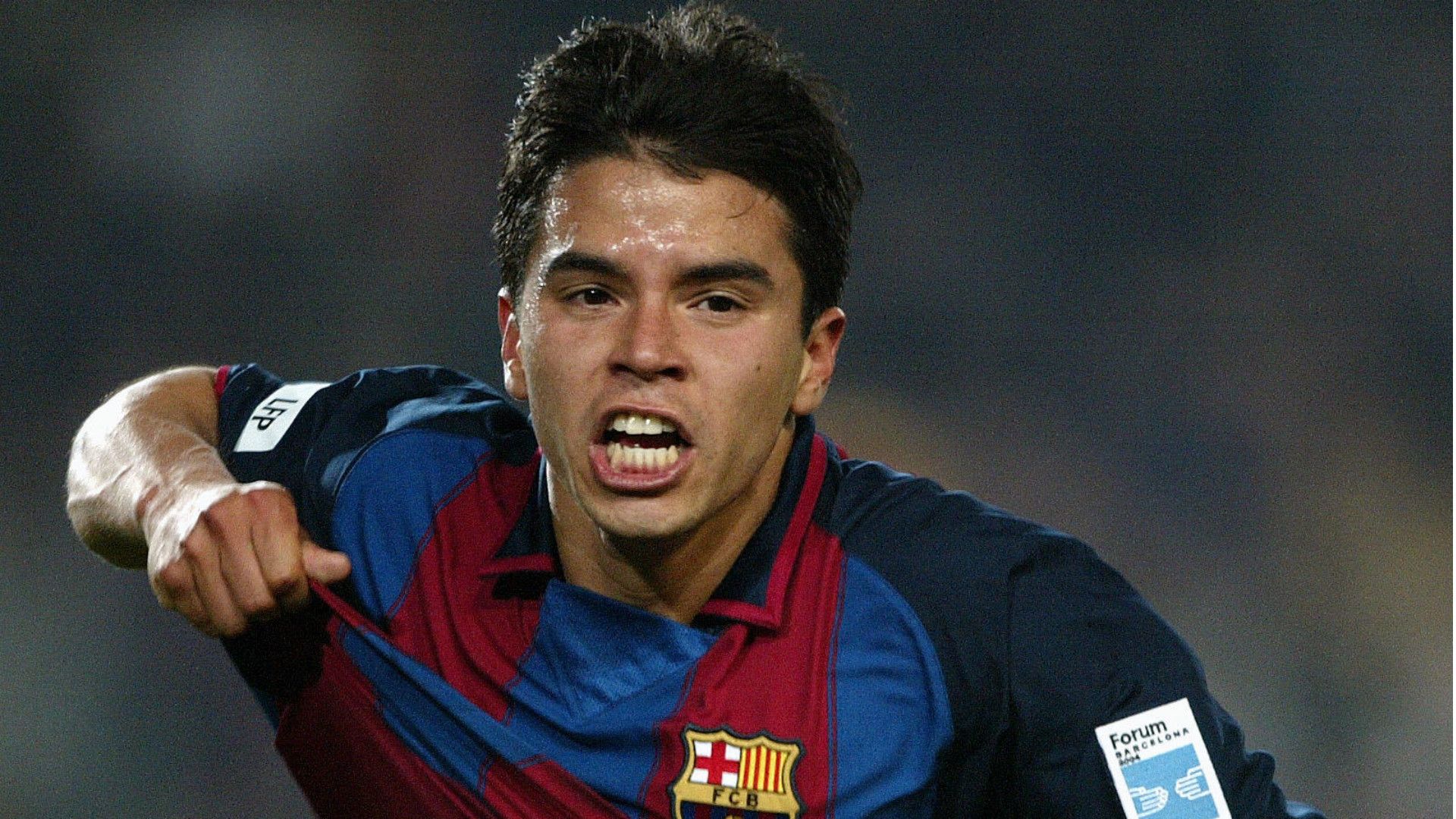 Javier Saviola Barcelona