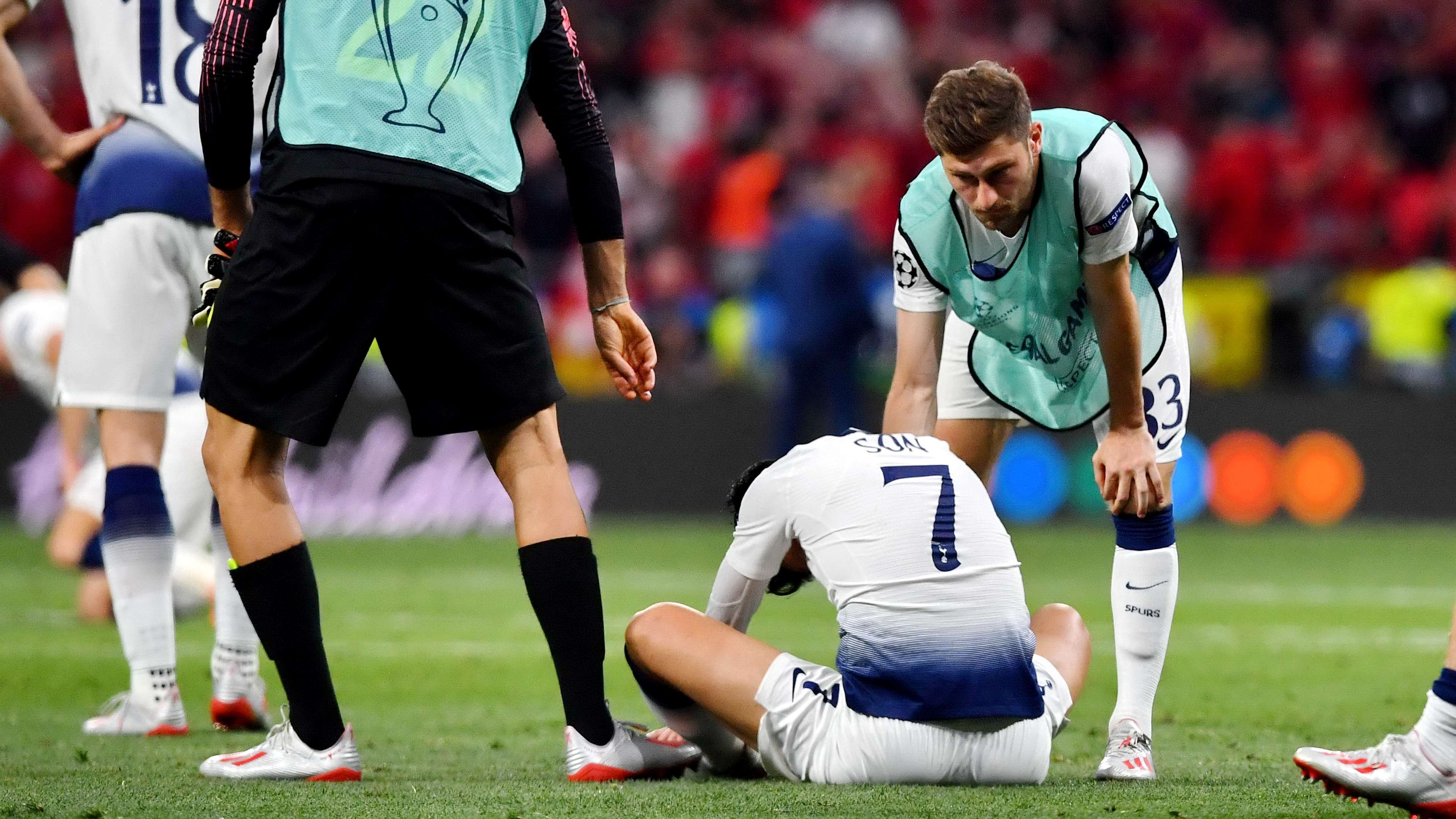 Son Heung Min Tottenham Liverpool Champions League