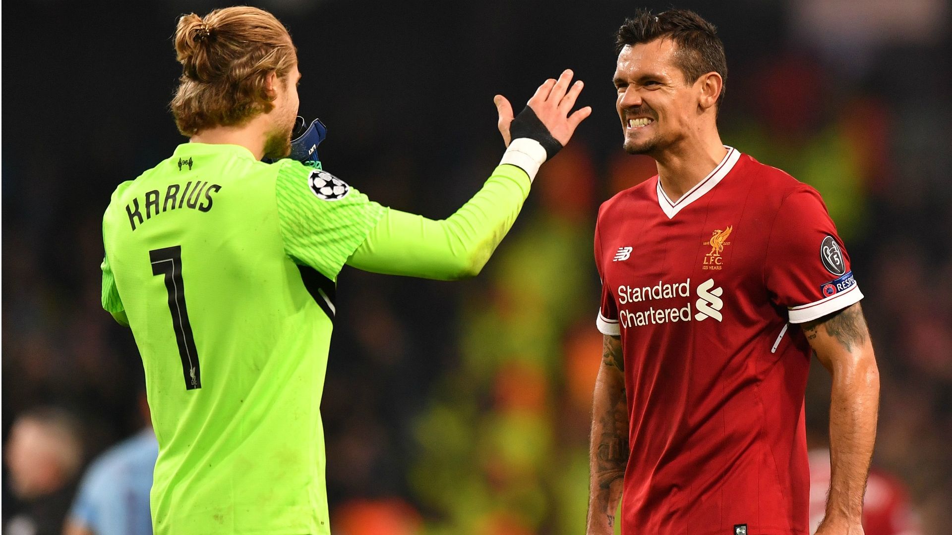 Karius Lovren Liverpool Manchester City