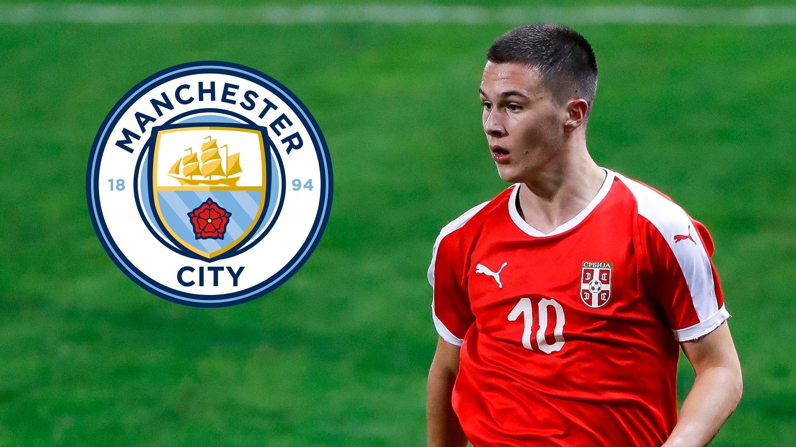 Filip Stevanovic/Manchester City composite