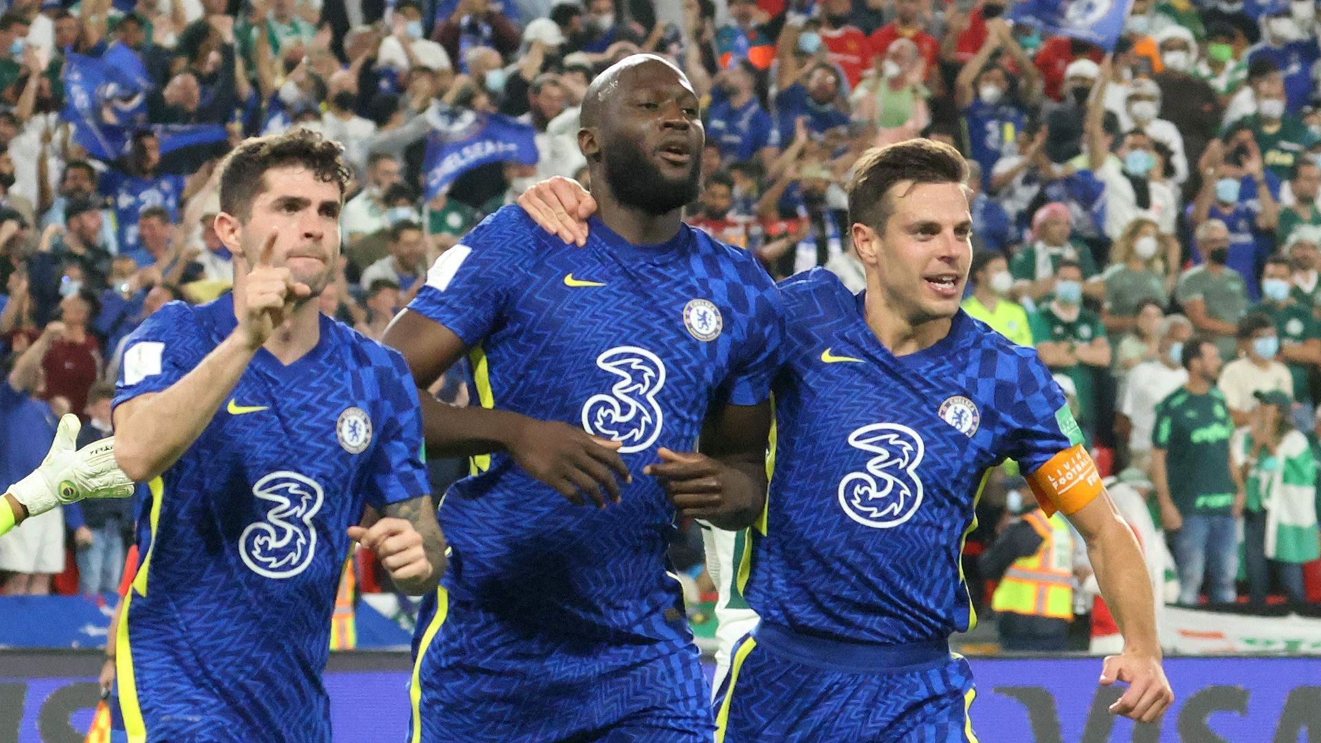 Chelsea Palmeiras Christian Pulisic Cesar Azpilicueta Club World Cup final 2022 GFX