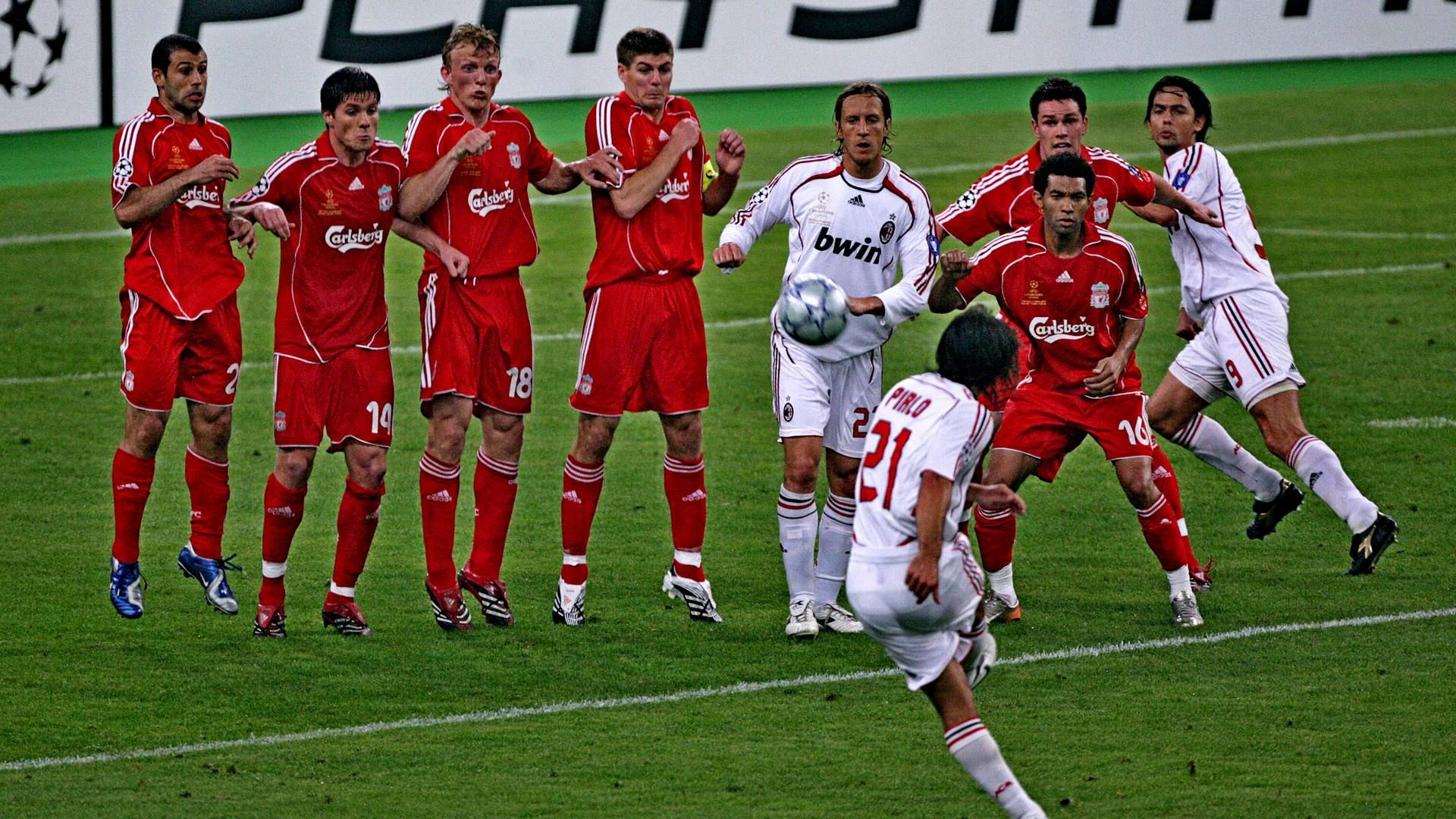 pilo freekick 2007 liverpool