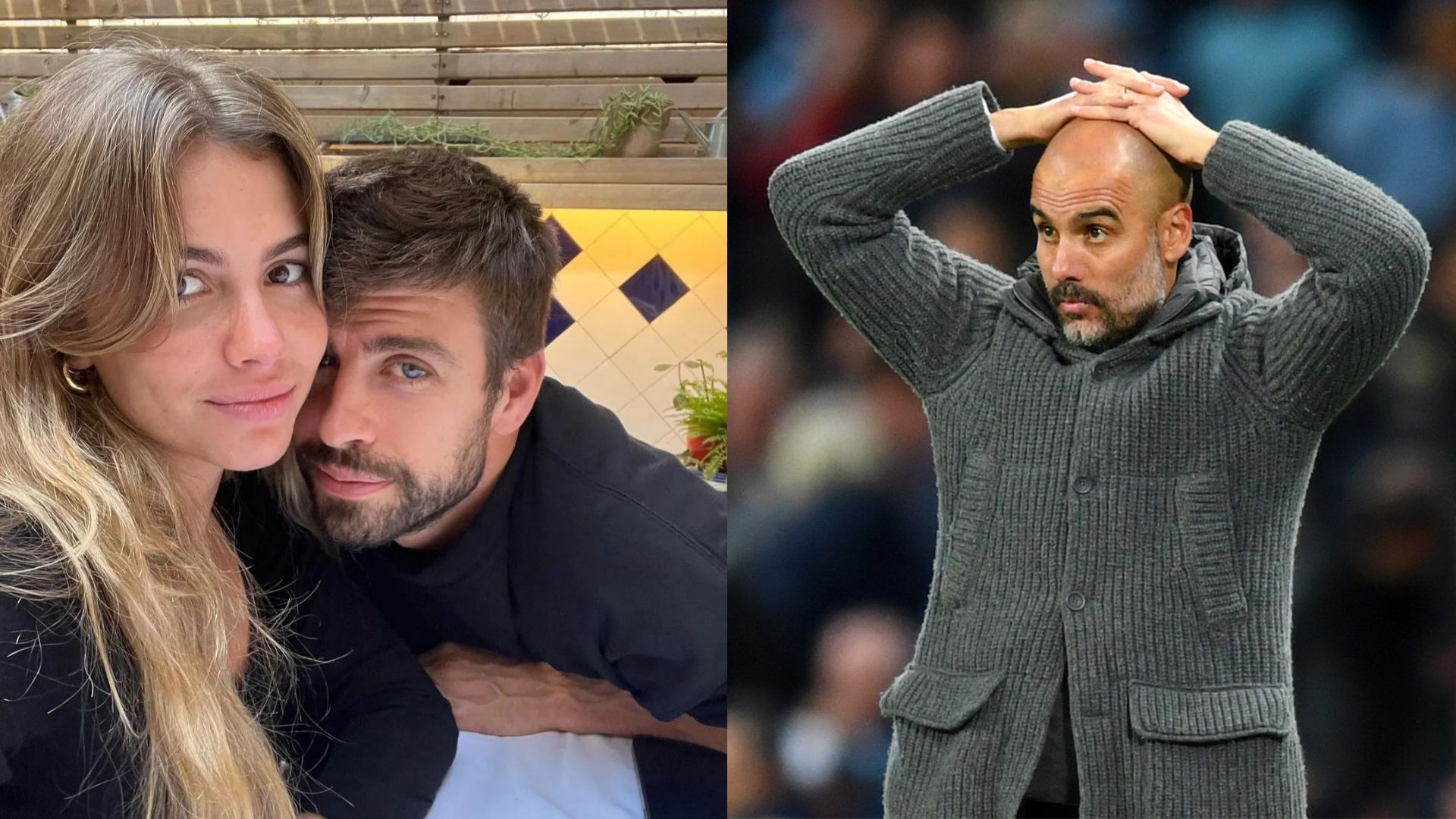 Gerard Pique, Clara Chia, Pep Guardiola