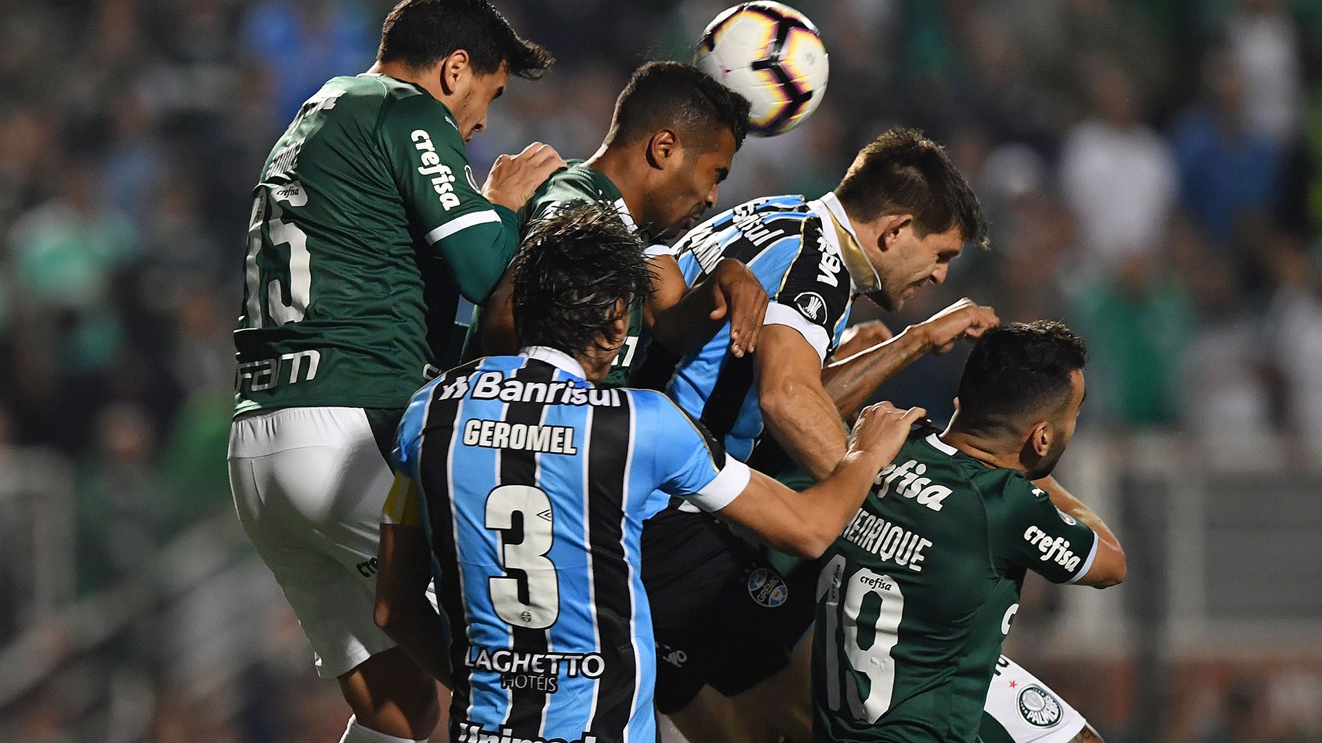 Kannemann Geromel Palmeiras Grêmio Libertadores 27082019