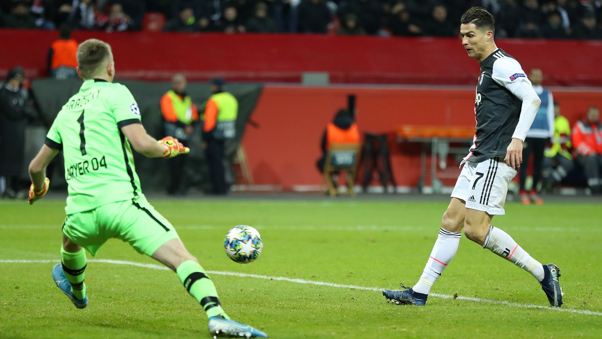 Cristiano Ronaldo Juve Bayer 11122019