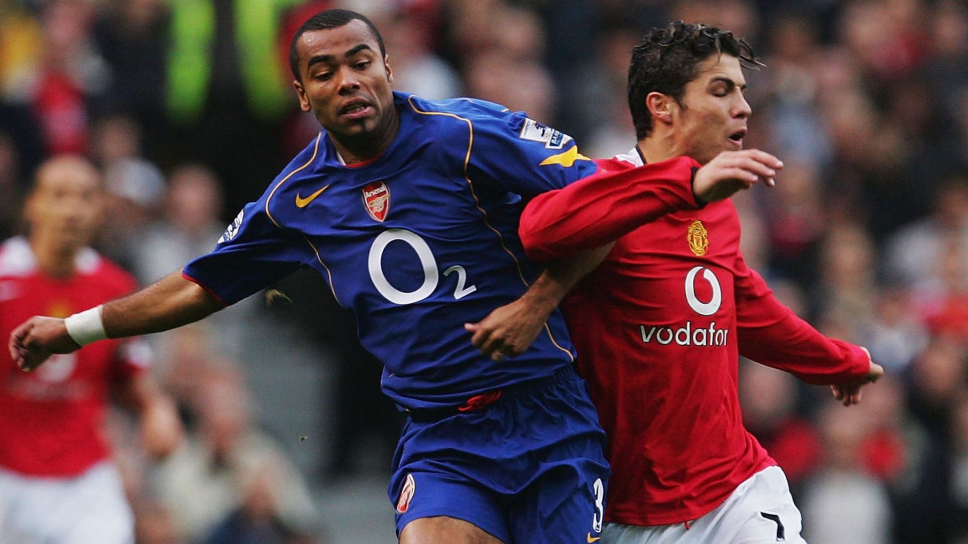 Ashley Cole Cristiano Ronaldo 