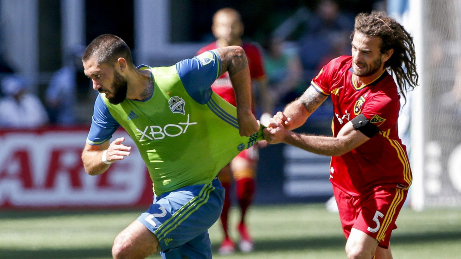 Clint Dempsey Kyle Beckerman MLS 05202017