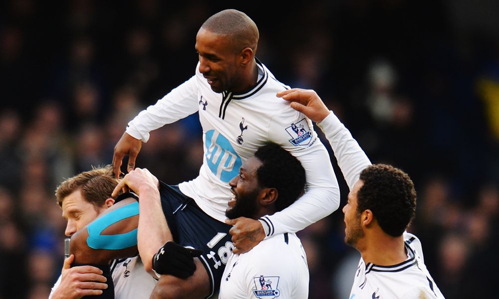 Jan Vertonghen Jermain Defoe Tottenham Hotspur Everton EPL 09022014