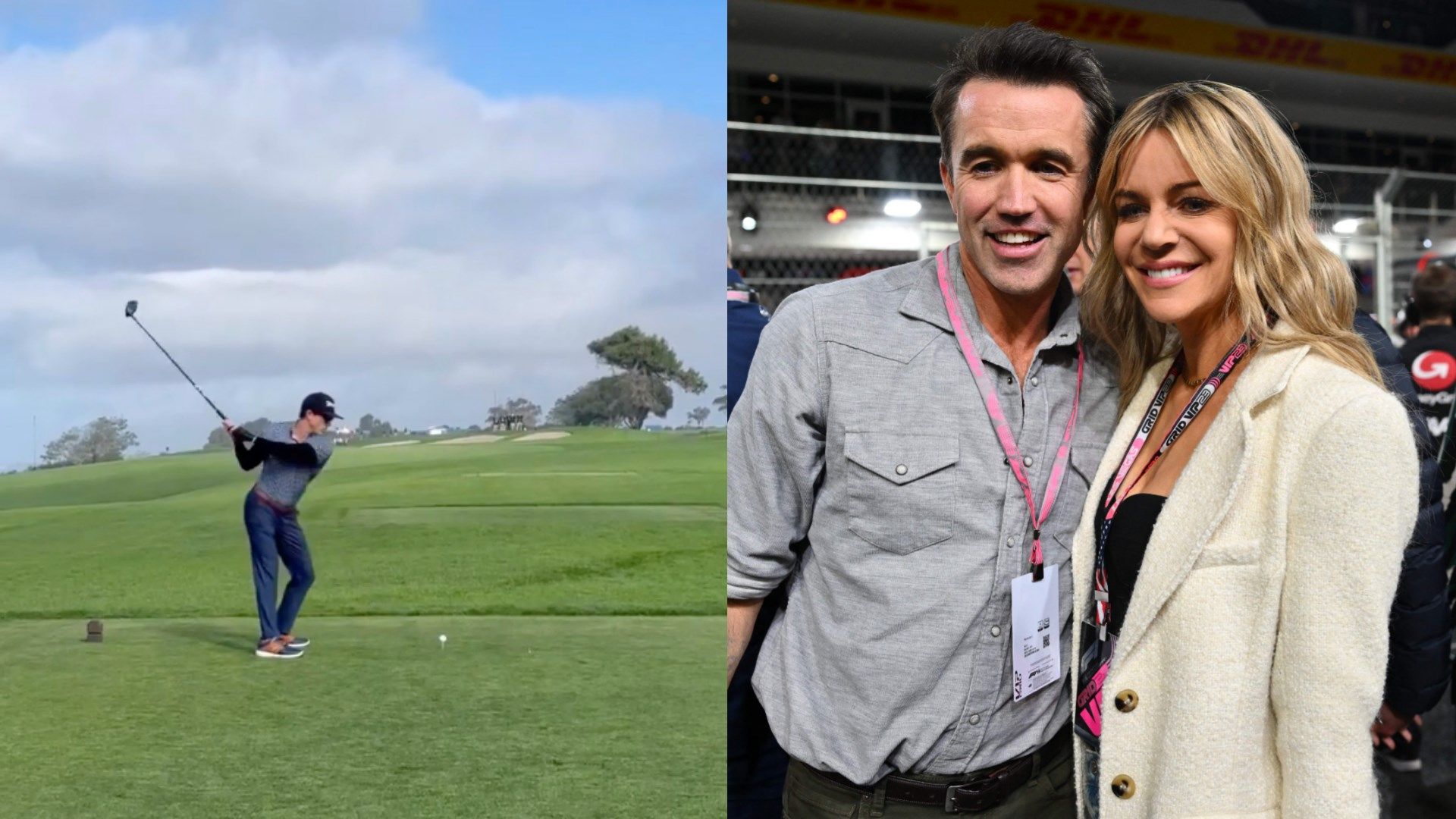 Golf Swing Rob McElhenney 