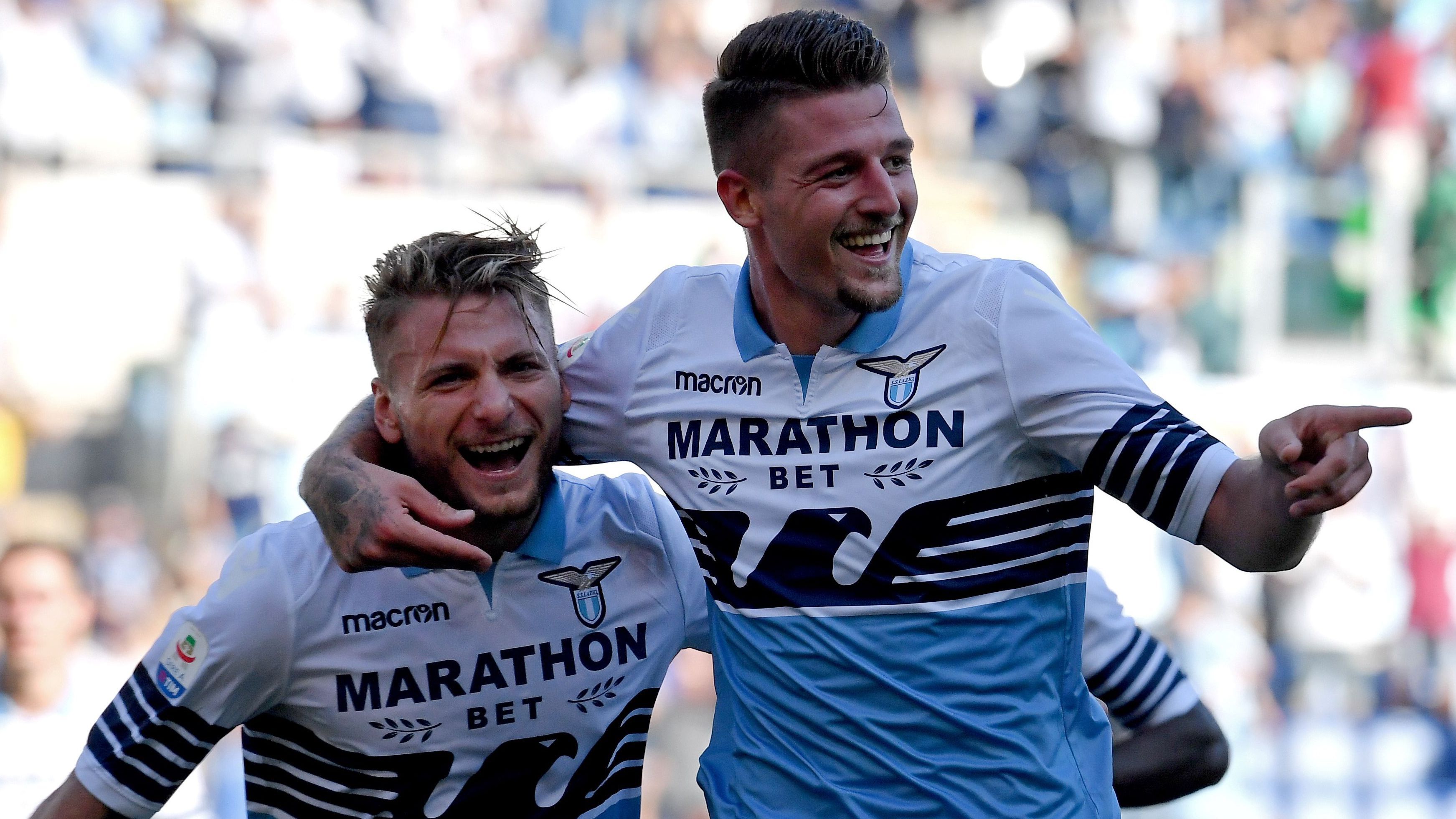 Immobile Milinkovic Savic Lazio Genoa