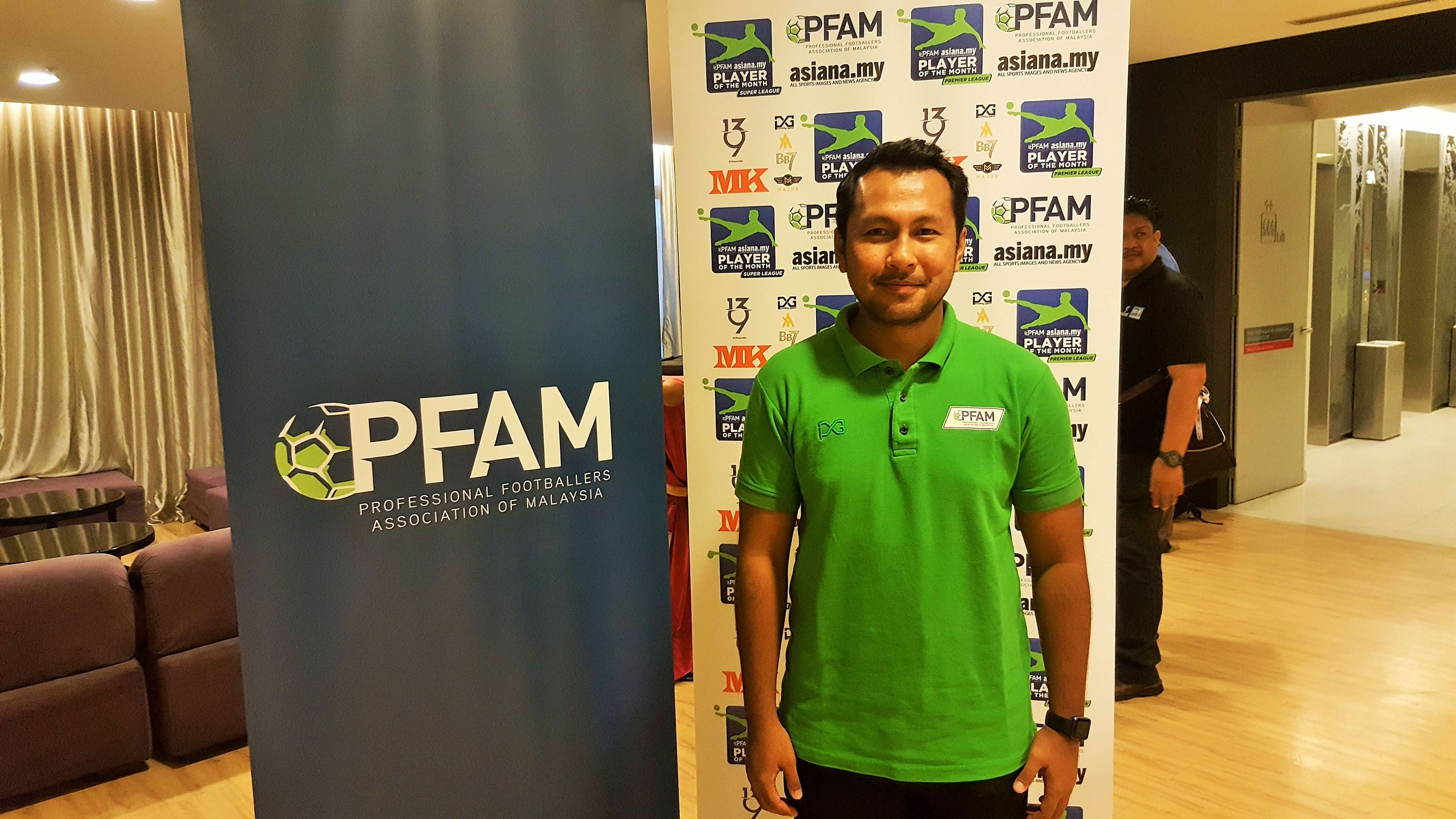 Izham Ismail, Professional Footballers Association of Malaysia, 26052018