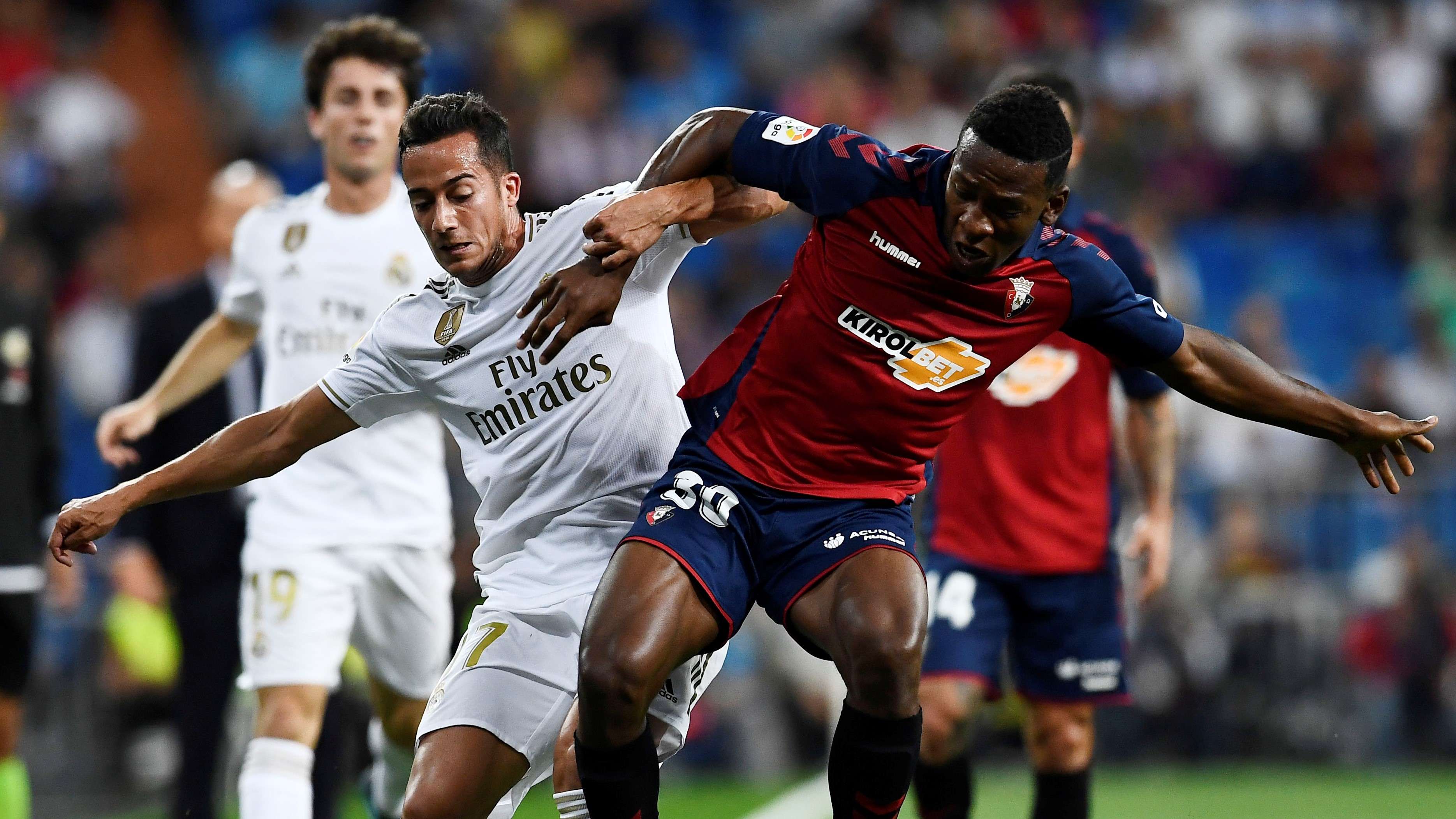 Lucas Vazquez Pervis Estupinan Real Madrid Osasuna LaLiga 29092019