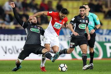 Radamel Falcao Monaco vs Lyon Copa de Francia