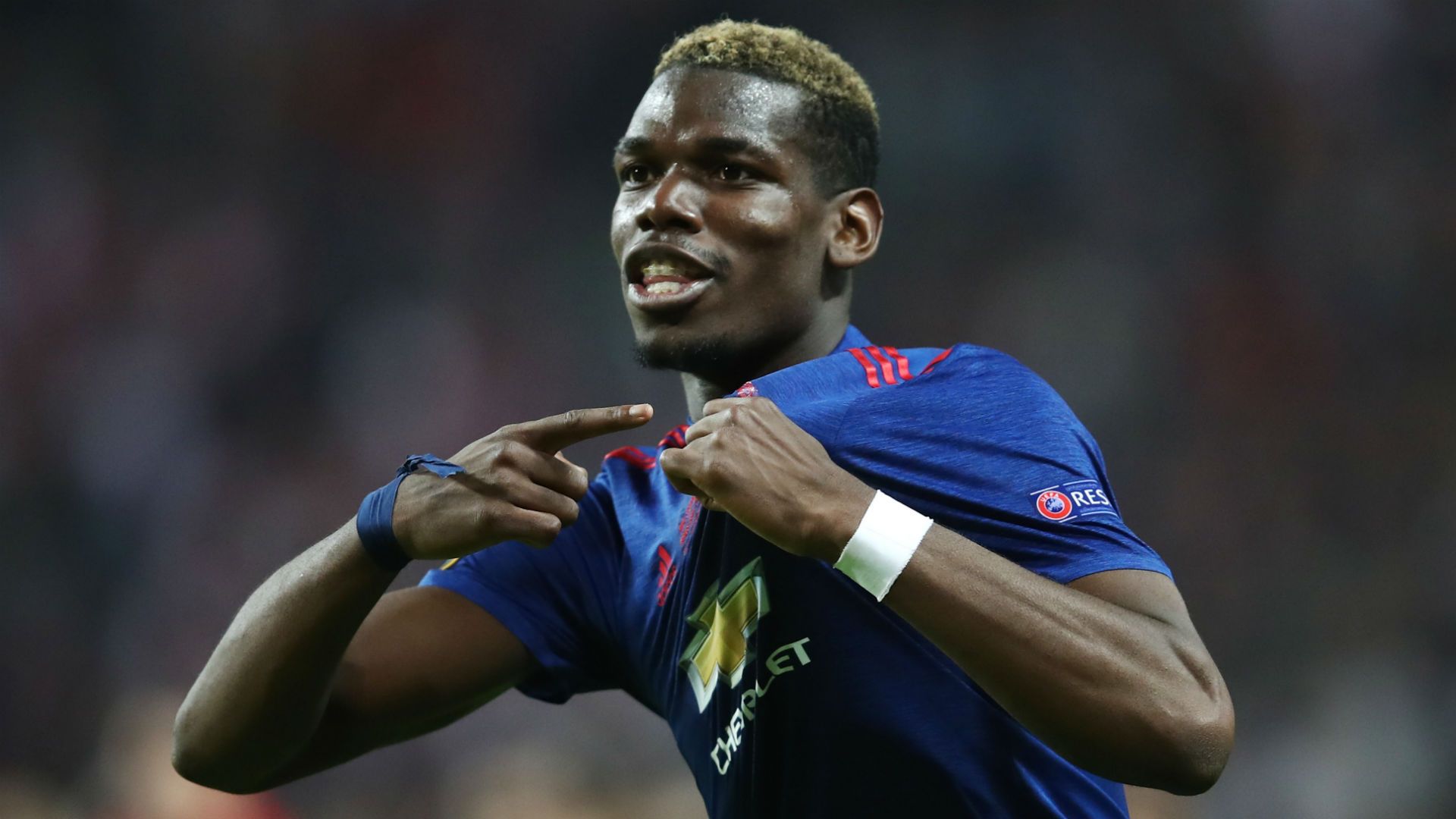 Paul Pogba Manchester United Europa League final