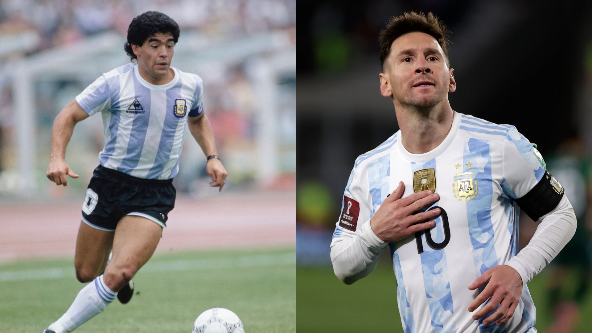 Diego Armando Maradona, Lionel Messi GFX