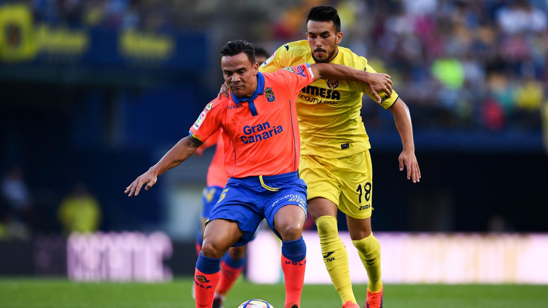 ROQUE MESA NICOLA SANSONE VILLARREAL LAS PALMAS LALIGA 10232016