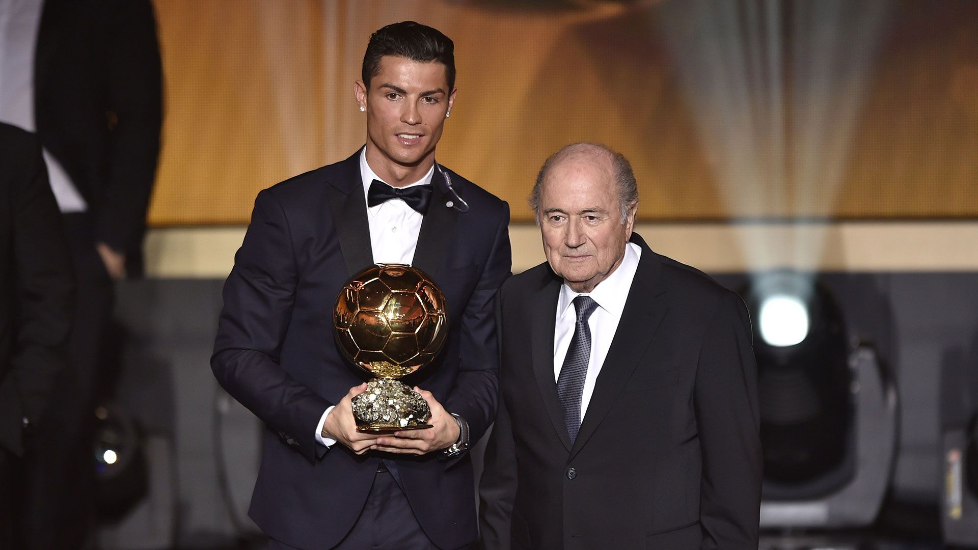 Sepp Blatter Cristiano Ronaldo Ballon d'Or