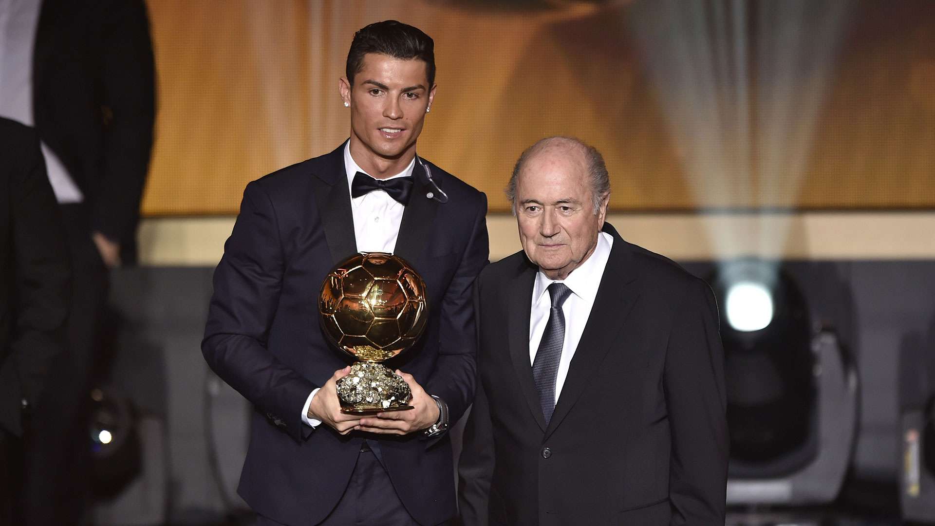Sepp Blatter Cristiano Ronaldo Ballon d'Or