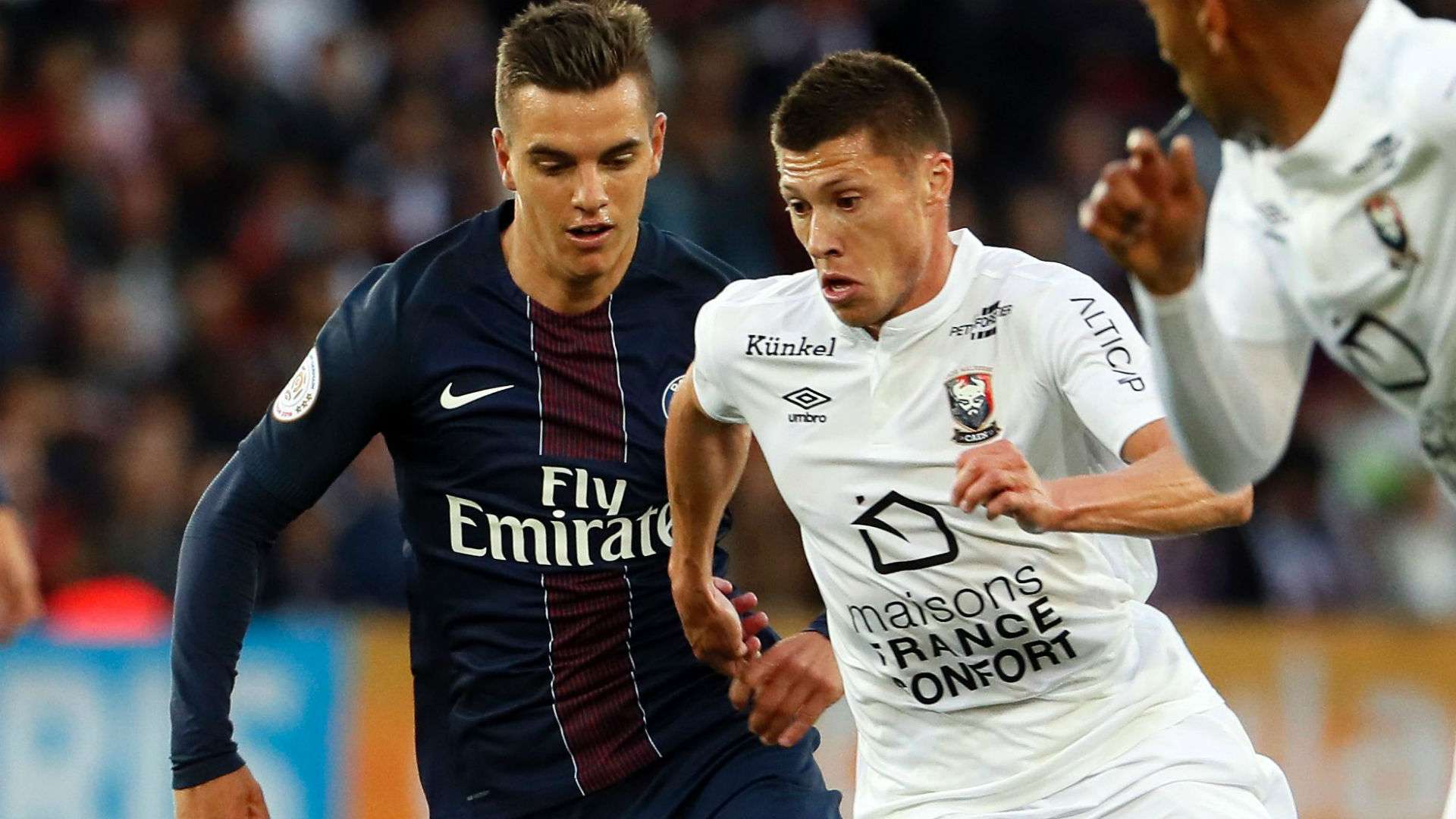Jonathan Delaplace Giovani Lo Celso PSG Caen Ligue 1 20052017
