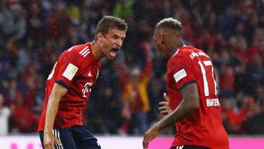 Thomas Muller Jerome Boateng Bayern Munich 24082018