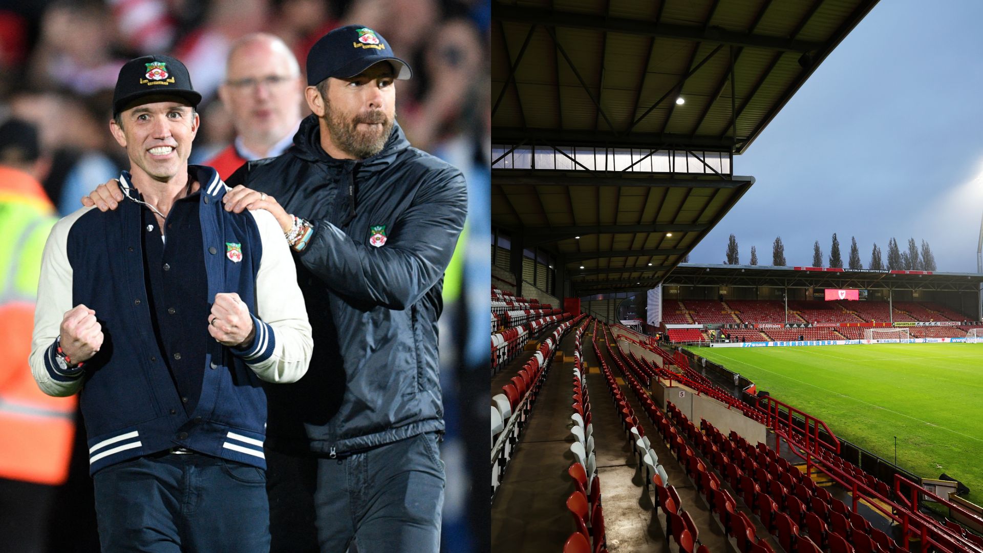 Wrexham owners Ryan Reynolds and Rob McElhenney