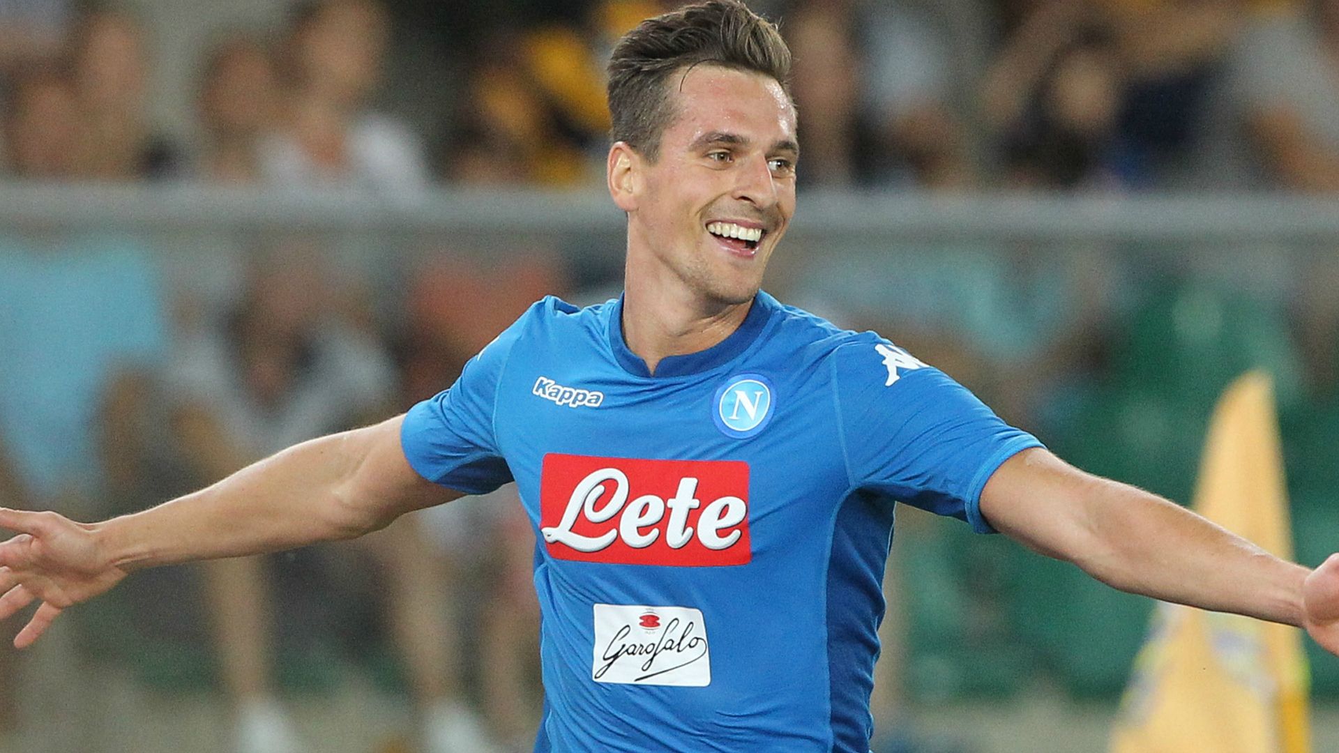 Milik Verona Napoli Serie A