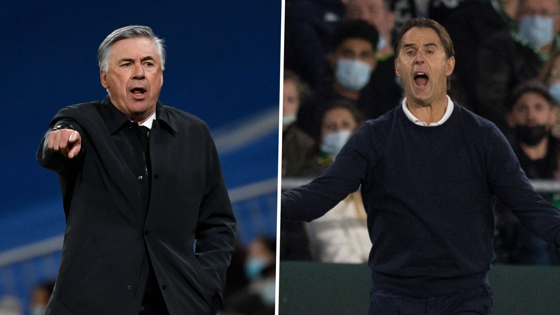 Carlo Ancelotti Julen Lopetegui
