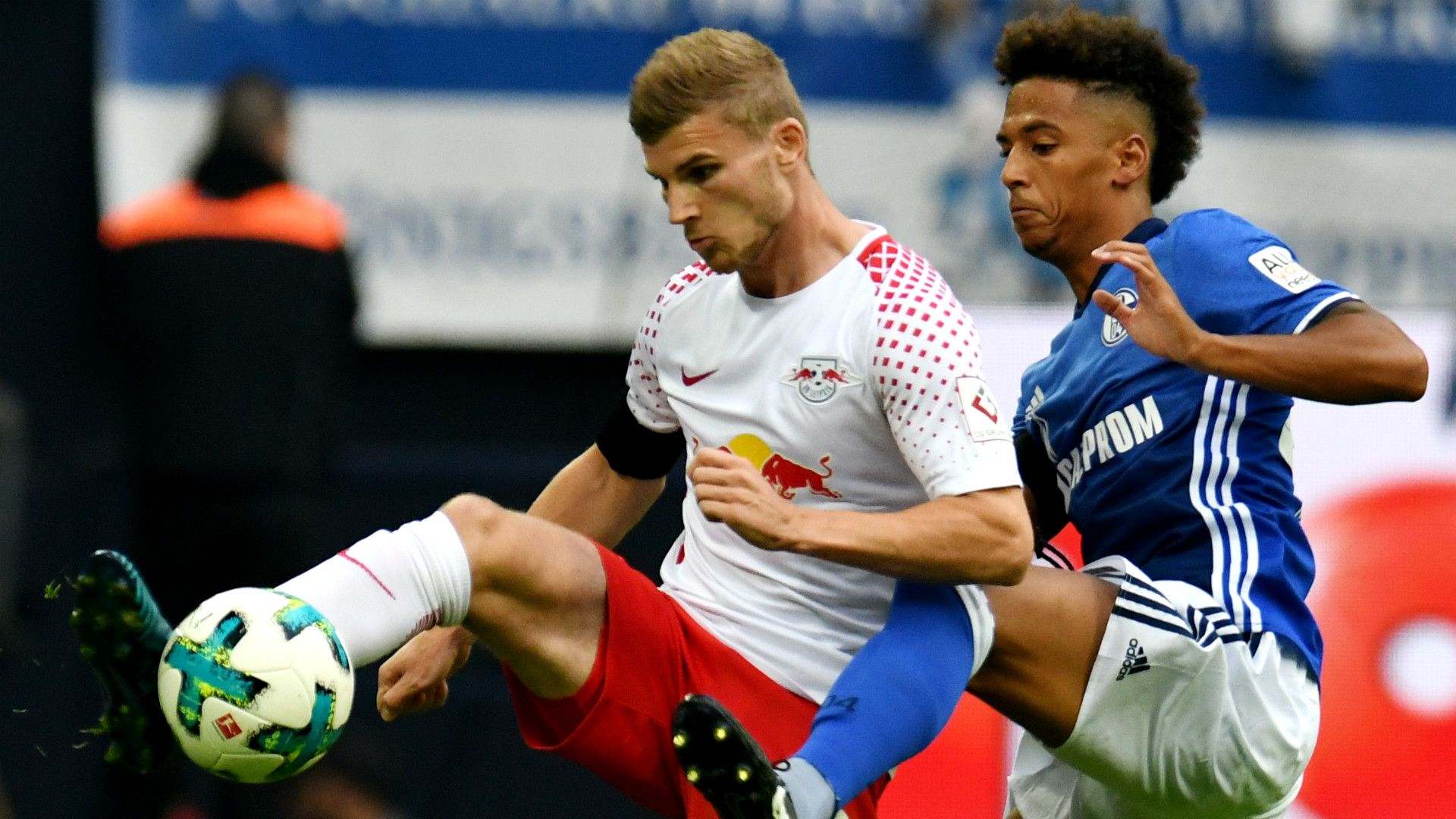 TIMO WERNER LEIPZIG THILO KEHRER SCHALKE GERMAN BUNDESLIGA 19082017
