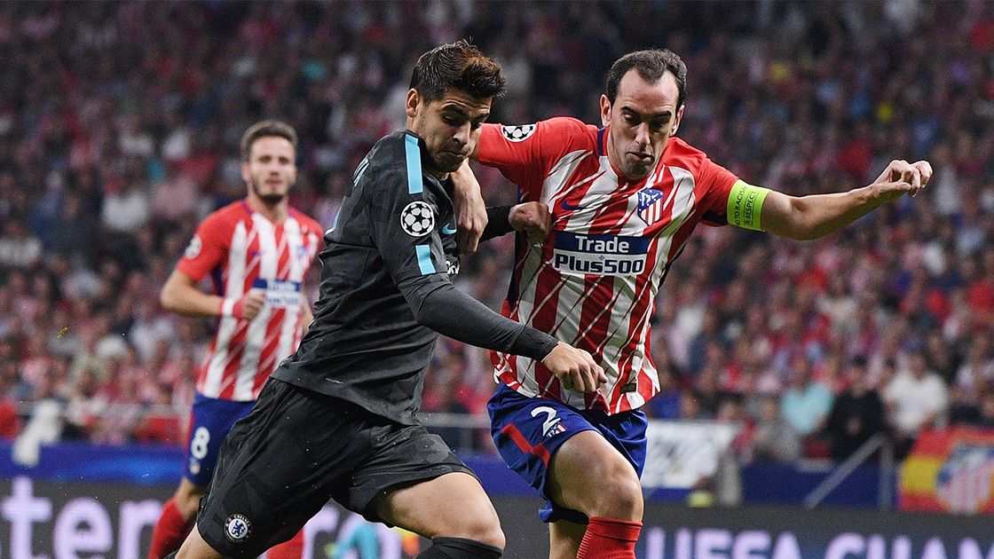 Alvaro Morata - Diego Godin