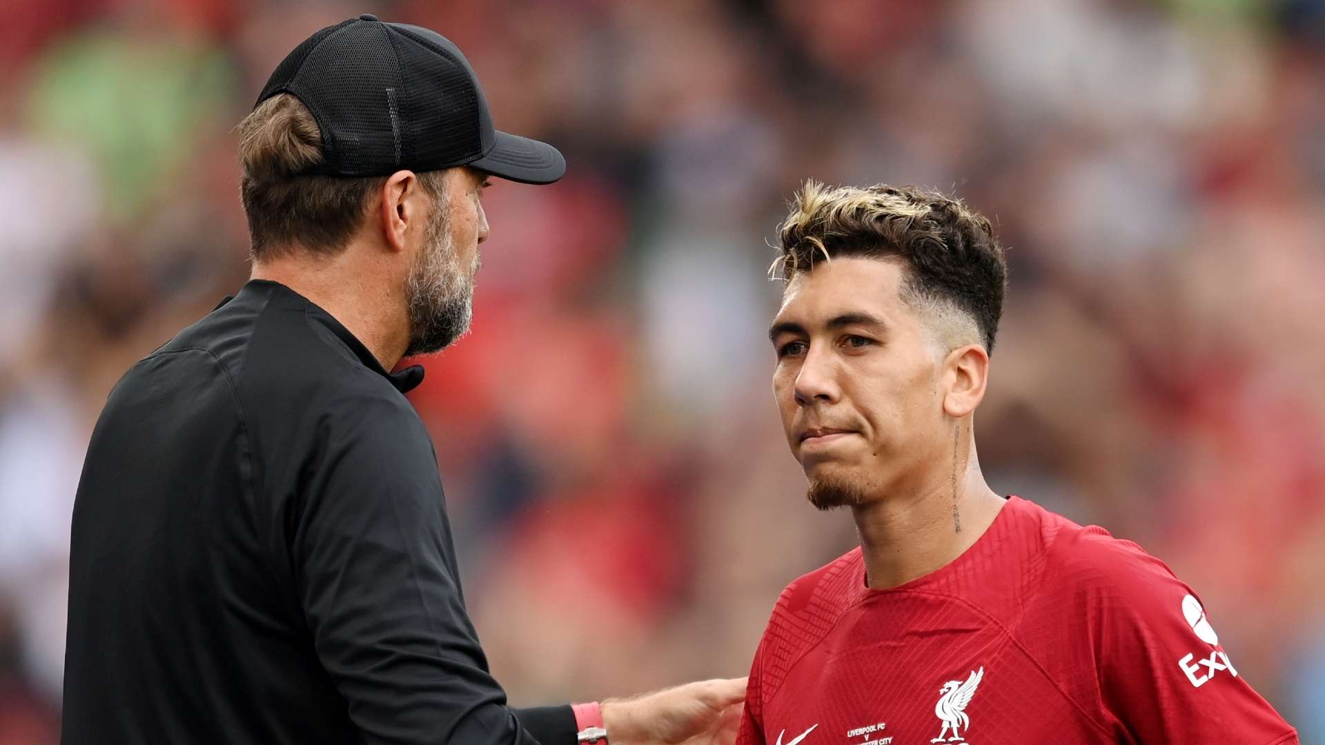 Jurgen Klopp Roberto Firmino Liverpool 2022