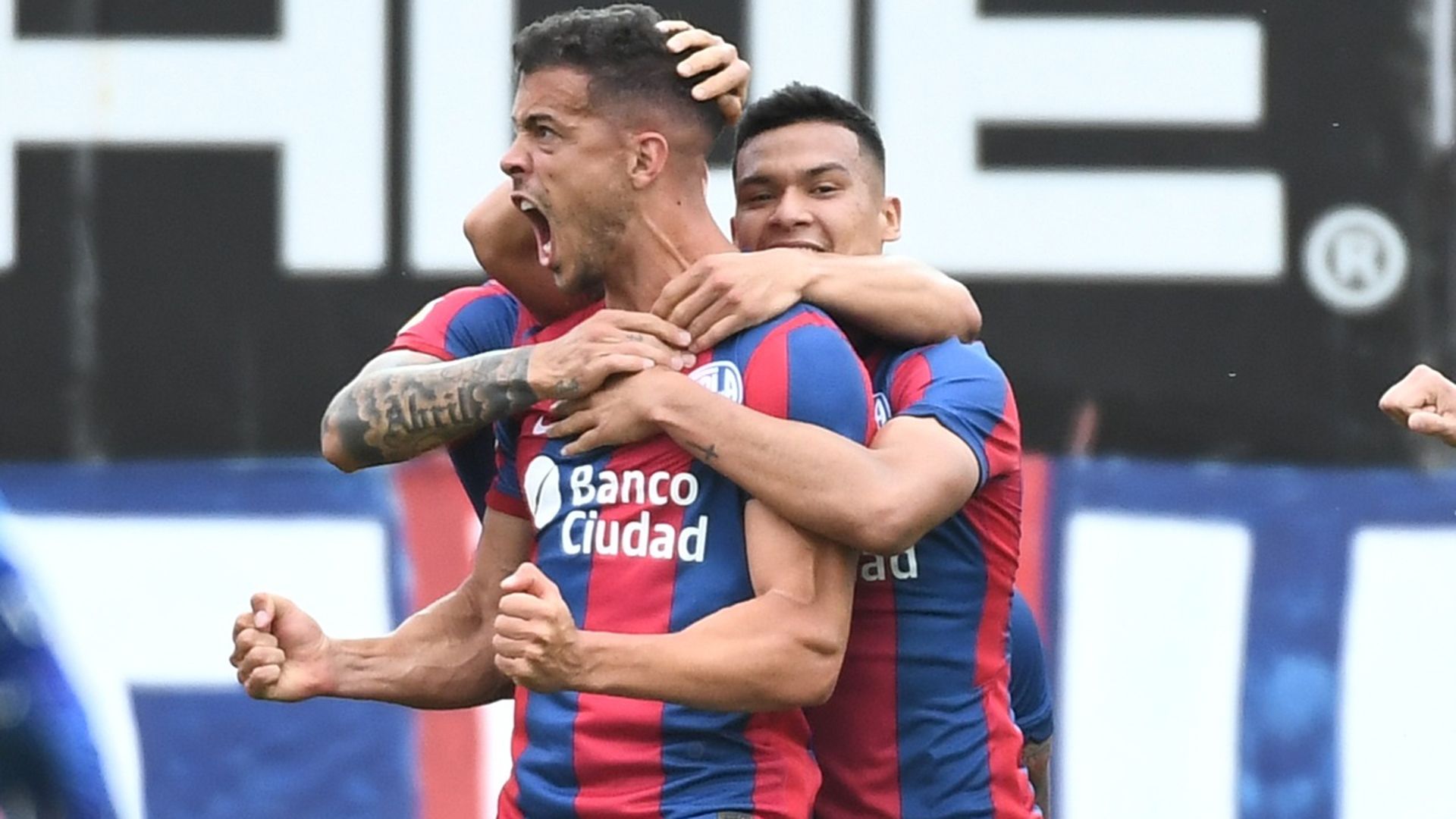 Franco Di Santo San Lorenzo Godoy Cruz Torneo Liga Profesional 31012021