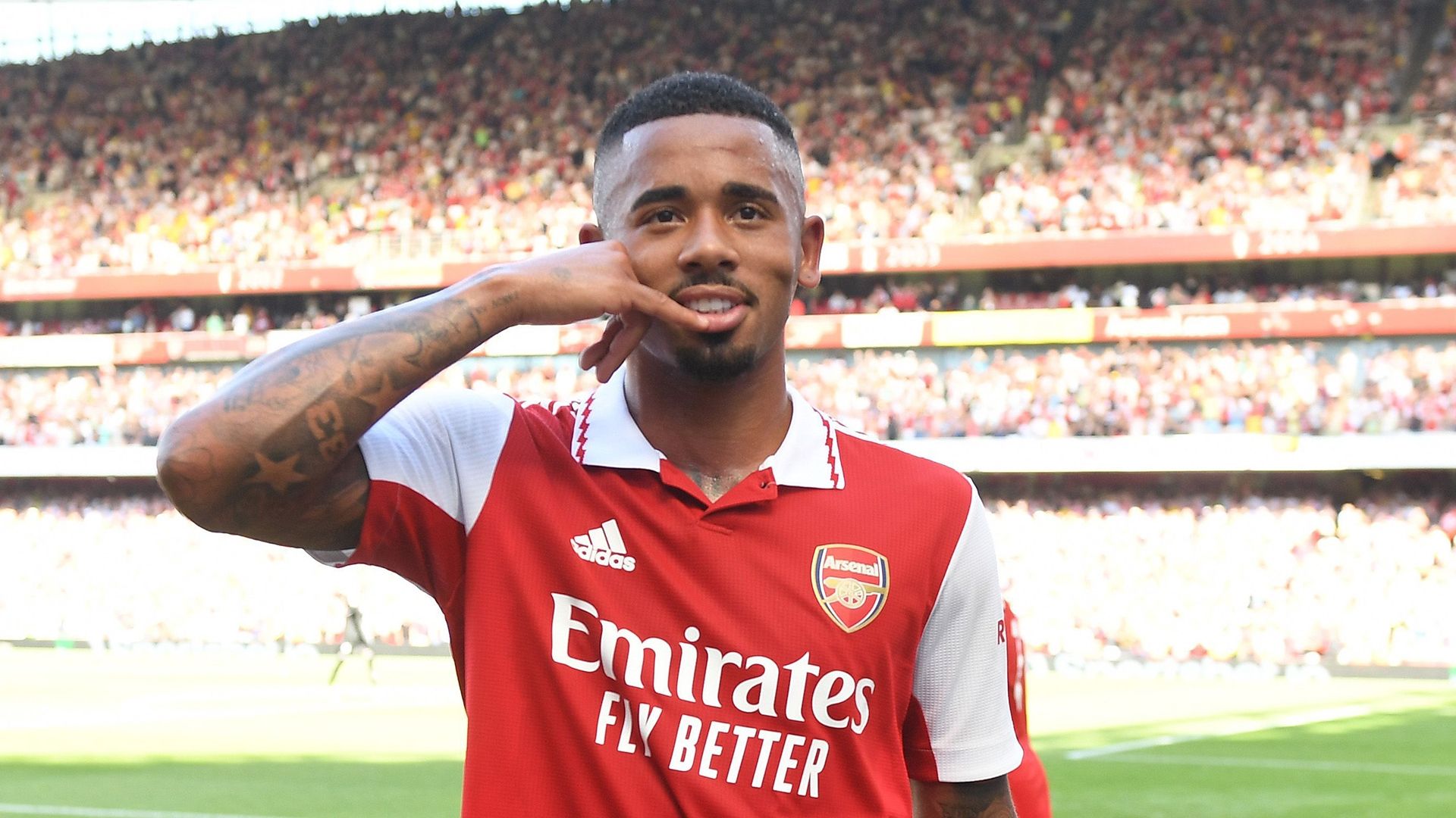 Gabriel Jesus Arsenal Leicester 2022-23