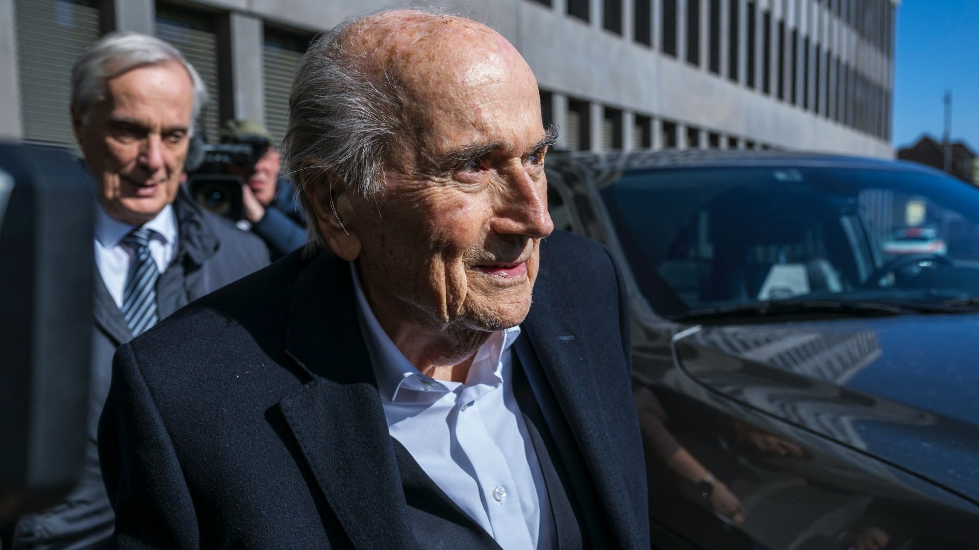 Sepp Blatter war von 1998 bis 2016 FIFA-Präsident (© AFP/SID/FABRICE COFFRINI)