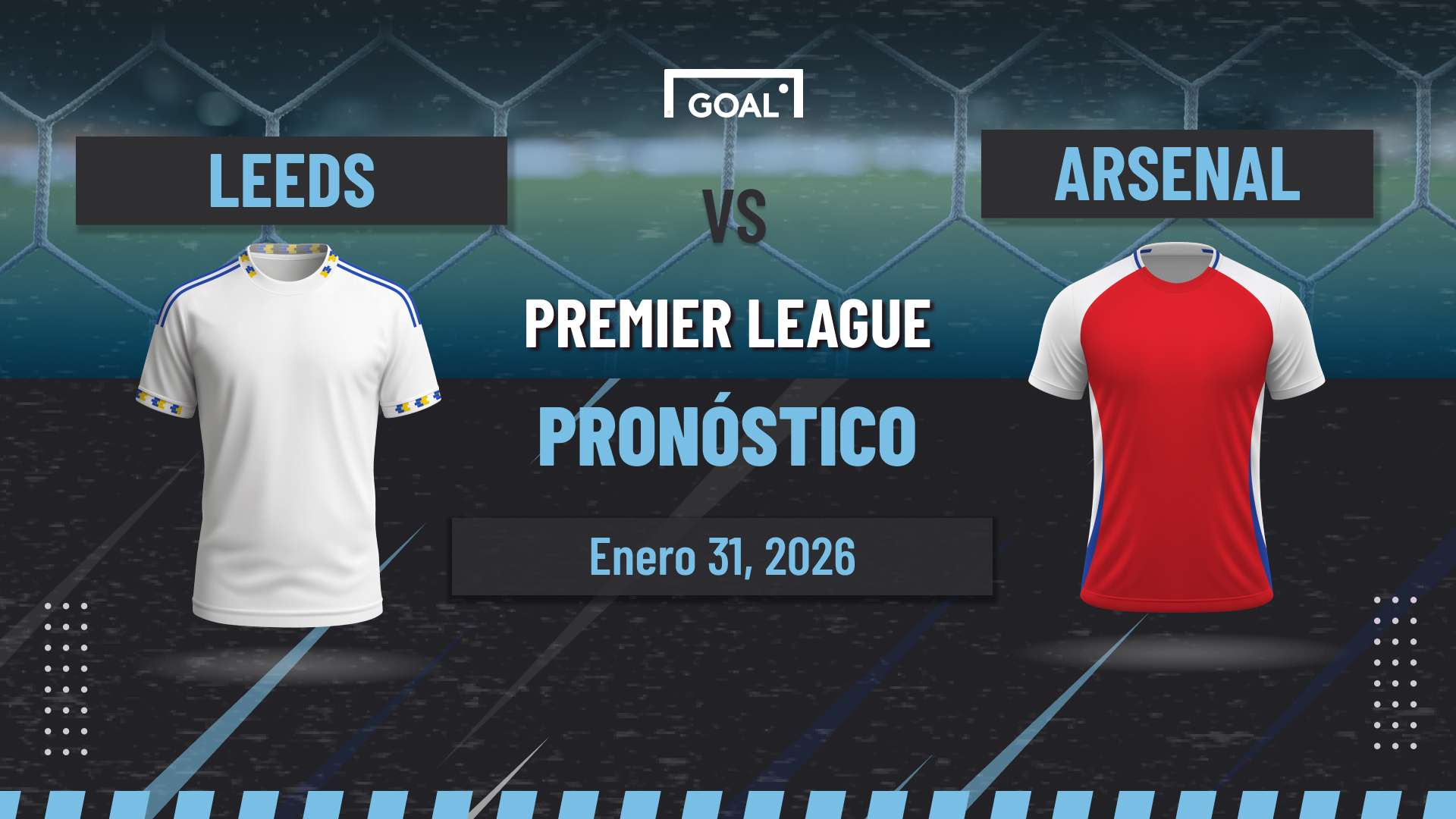 Leeds vs Arsenal Pronóstico y Apuestas Premier League | 31/01/26