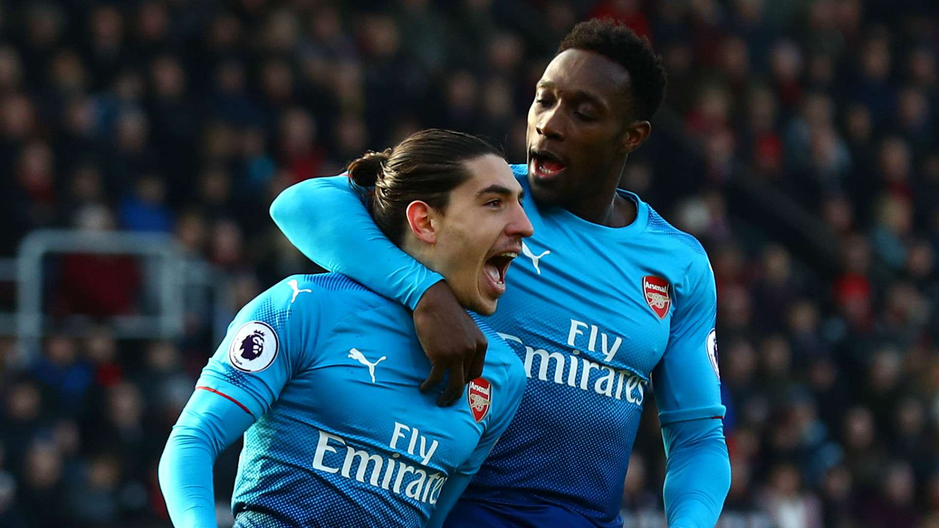 Hector Bellerin Danny Welbeck Arsenal