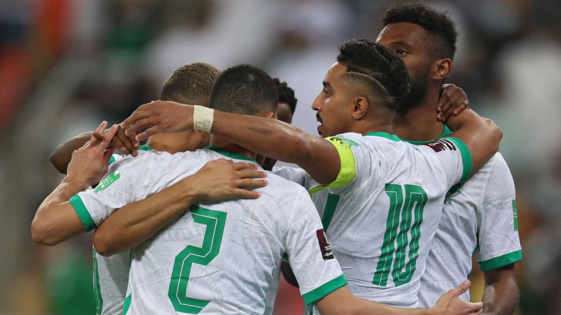 Saudi Arabia celebrate