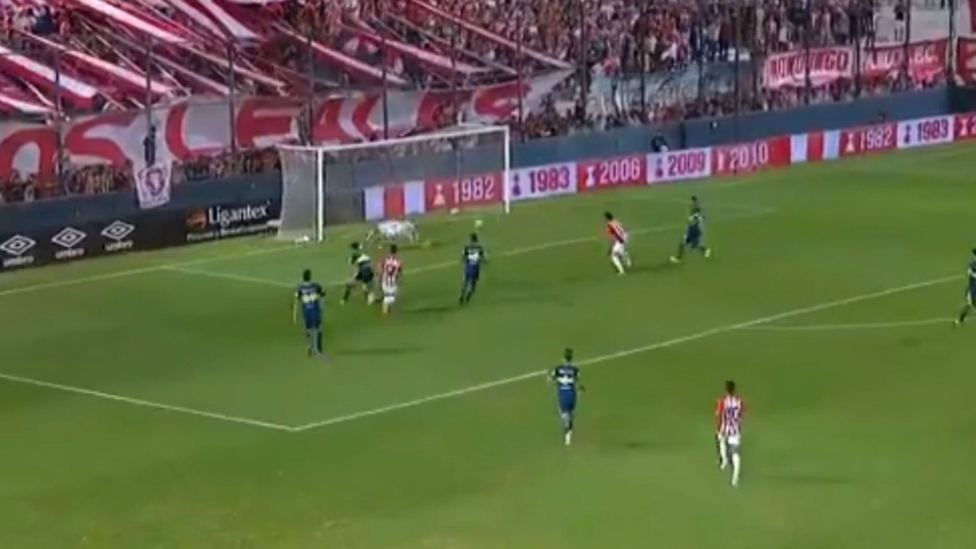 CAPTURA Santiago Vergini Agustin Rossi Estudiantes Boca