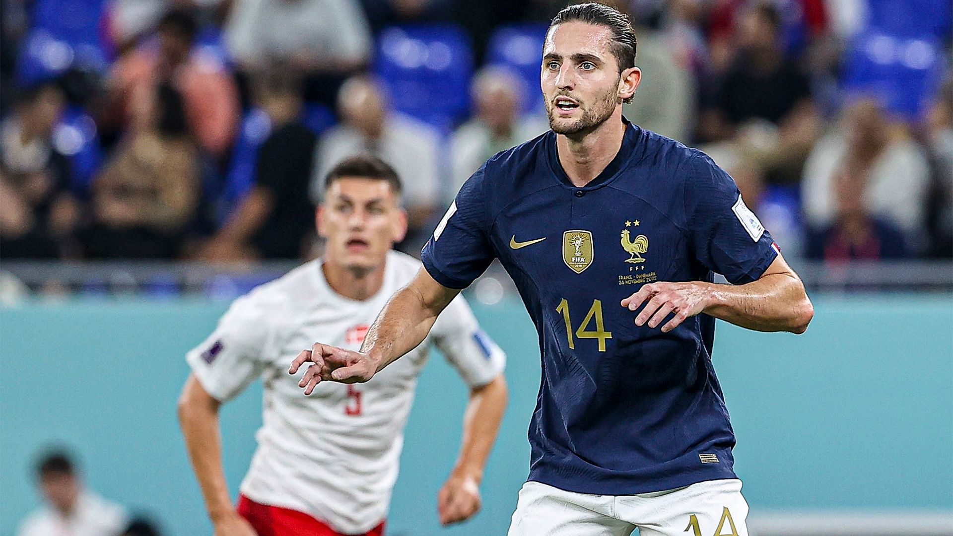 Adrien Rabiot France Denmark World Cup