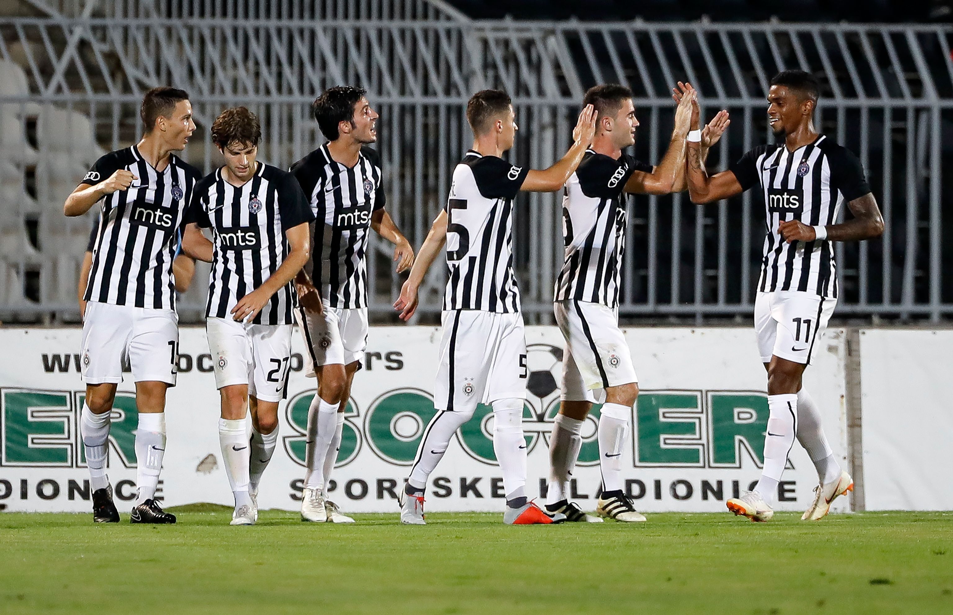 Partizan Nordsjaelland UEFA Europa League 08/16/18
