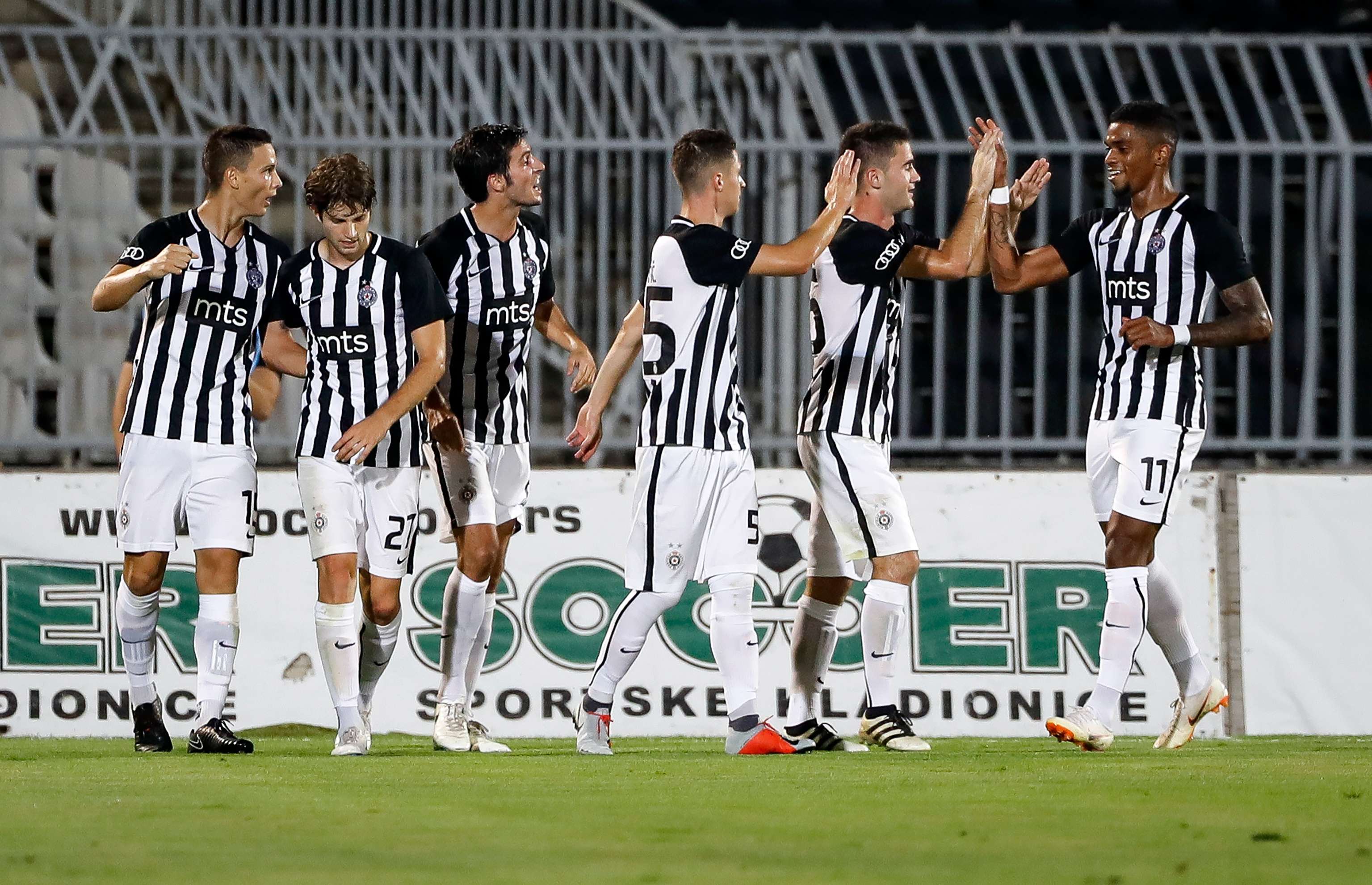 Partizan Nordsjaelland UEFA Europa League 08/16/18