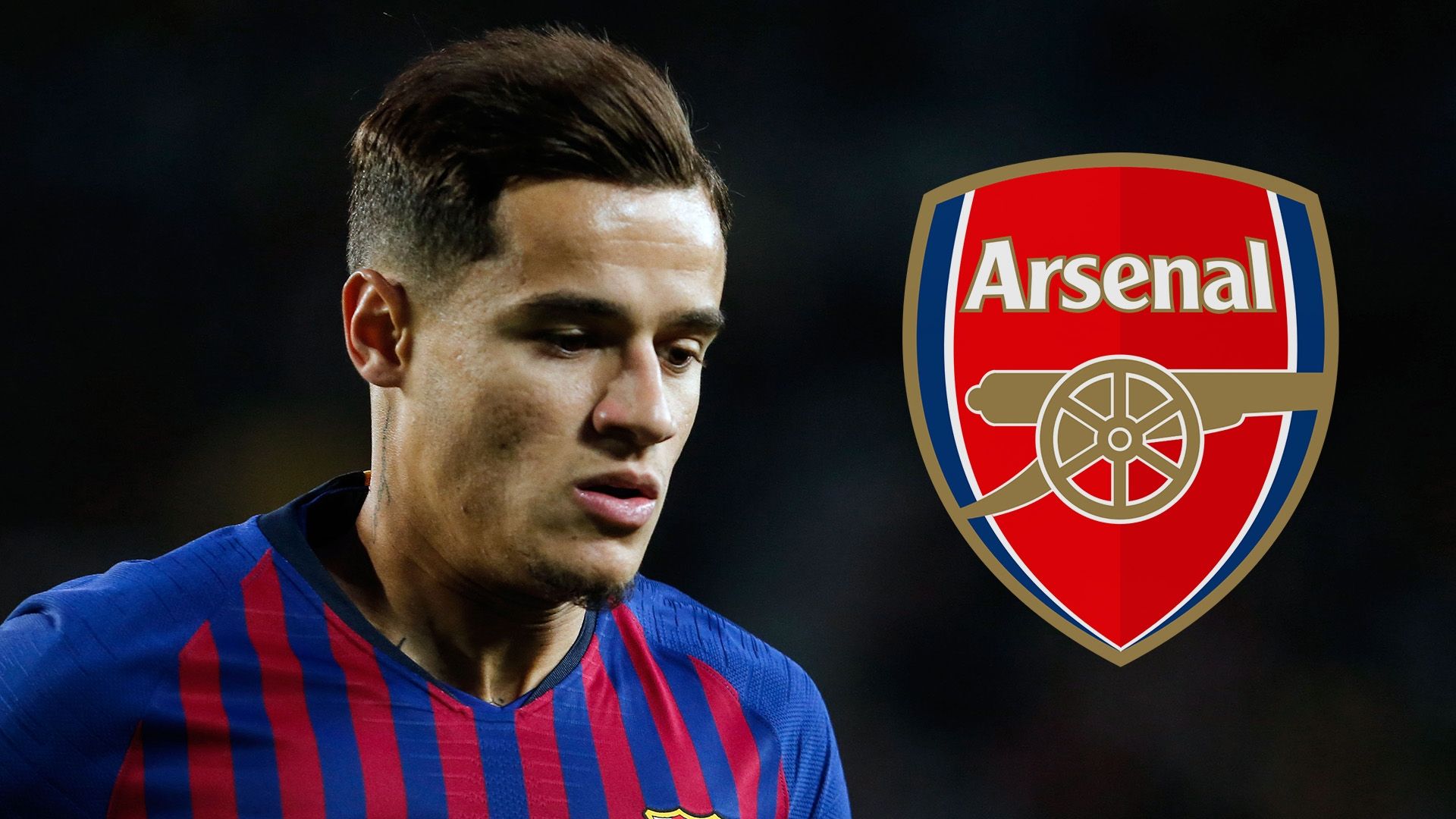 Philippe Coutinho Arsenal composite