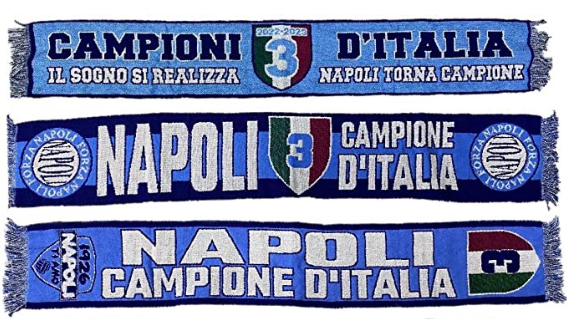 Sciarpa Napoli Campione 2023