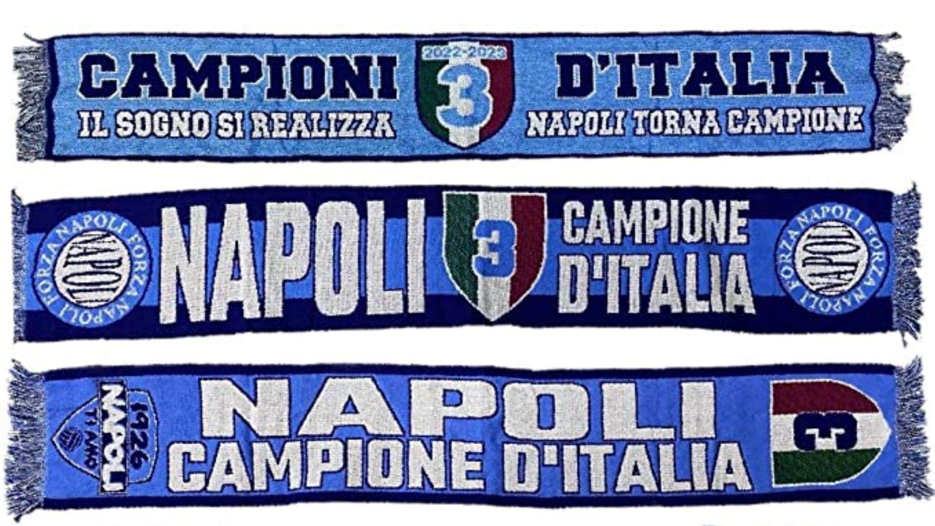 Sciarpa Napoli Campione 2023
