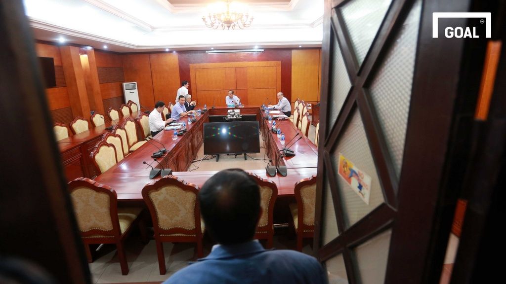 lãnh đạo VFF họp với Bộ VH.TT&DL