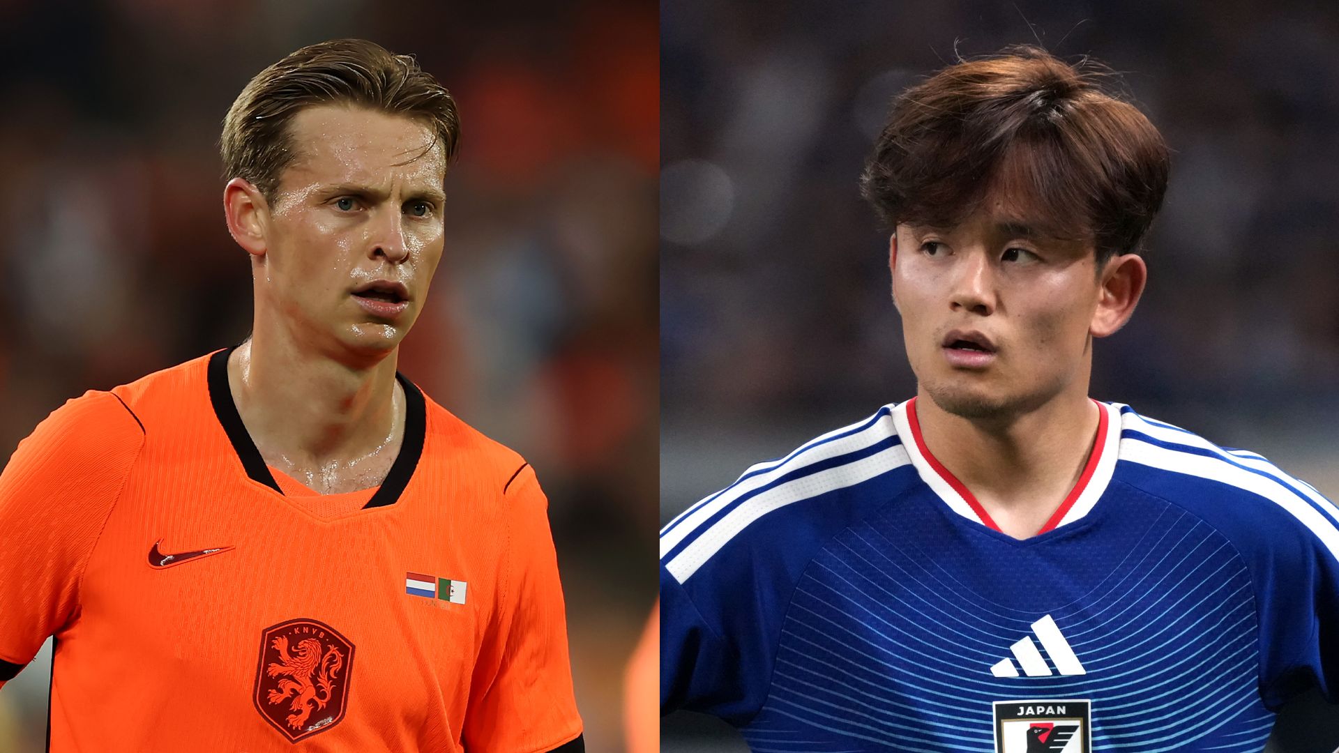 takefusa kubo Frenkie de Jong