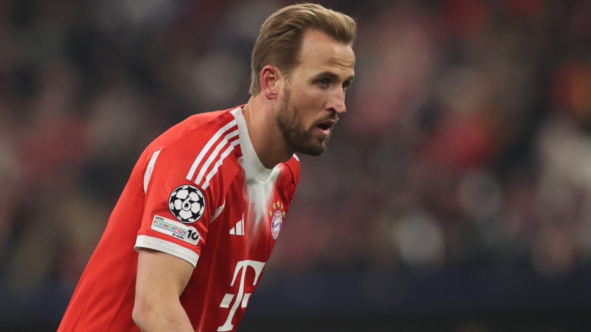 Harry Kane of FC Bayern Munich