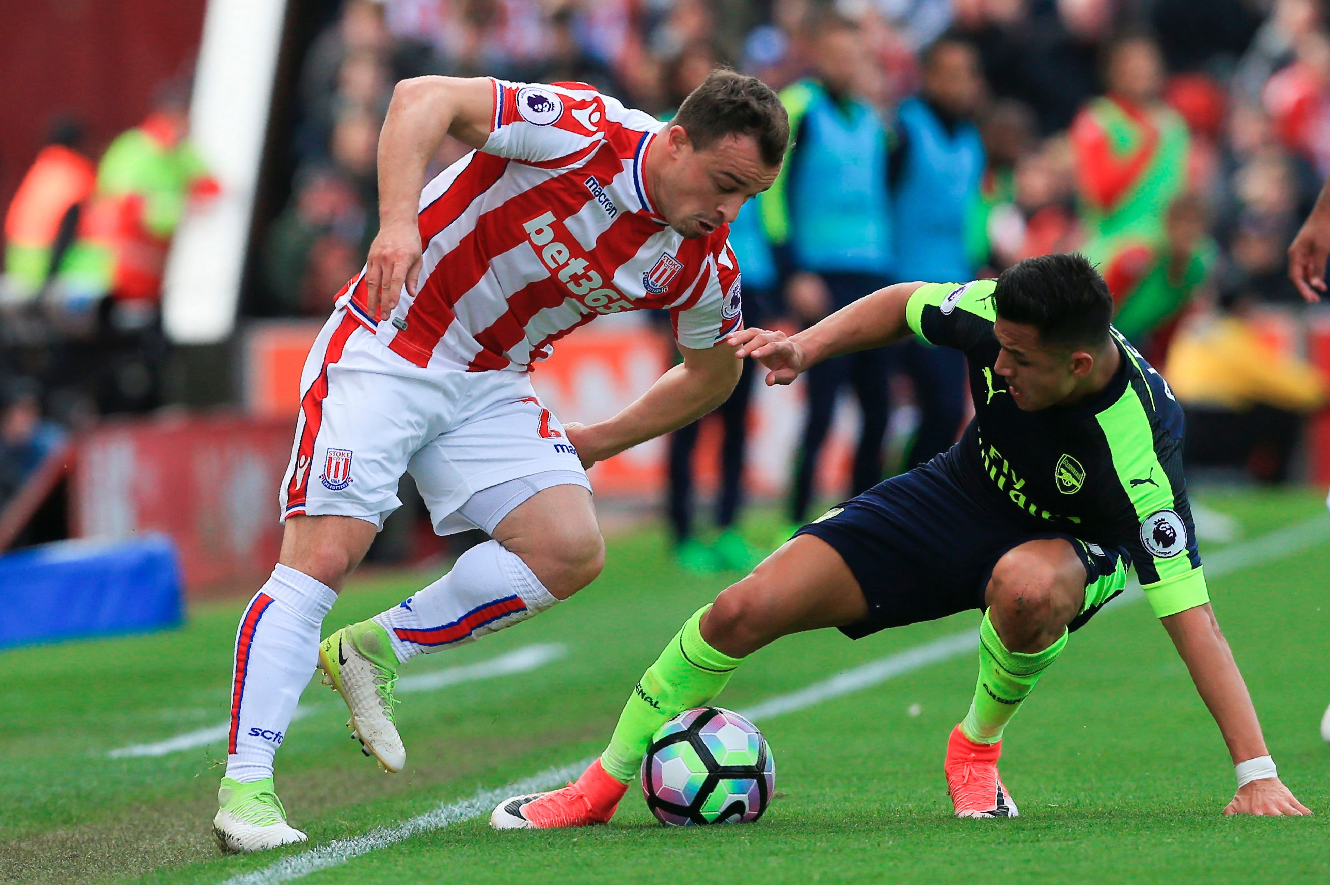 Alexis Sánchez Stoke City Arsenal 13052017