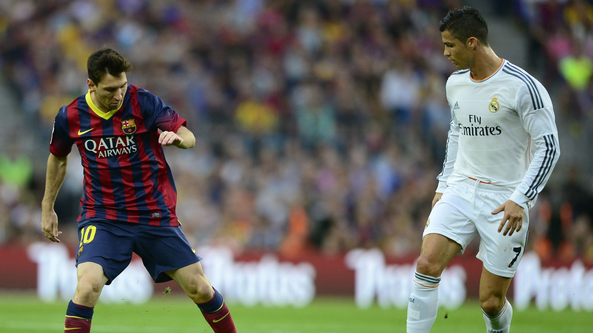 Messi Ronaldo Barcelona Real Madrid Camp Nou La Liga 26102013