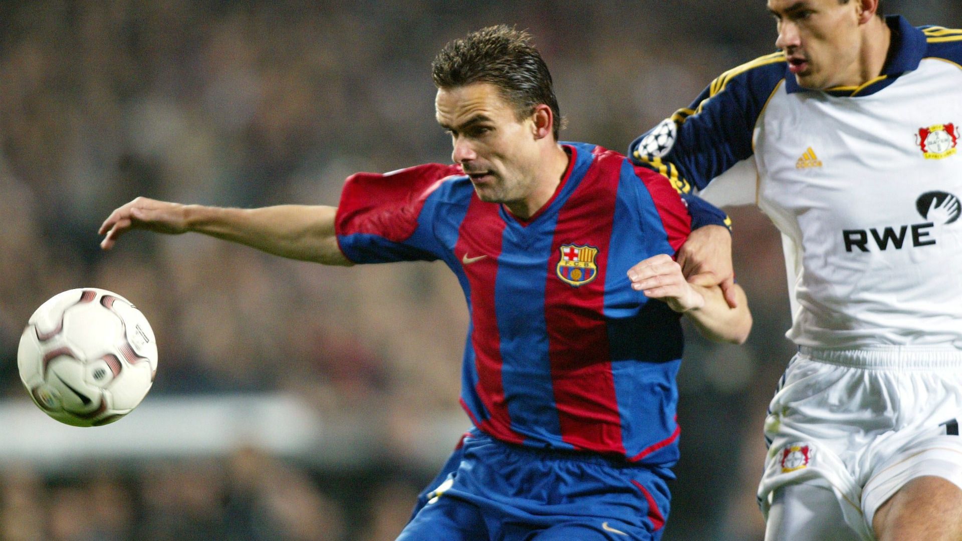 Overmars ex Barcelona player