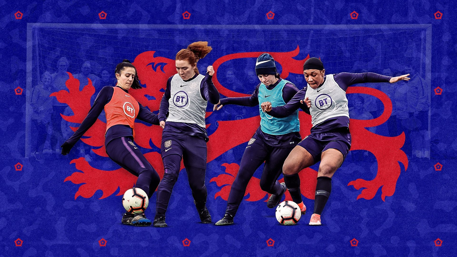 England Women Deaf Team design asset 16:9